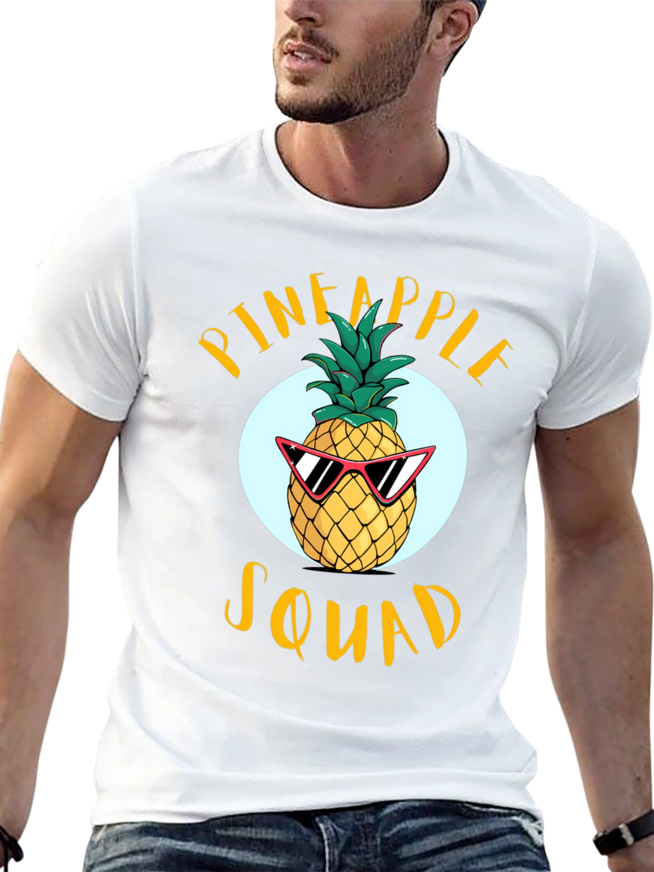 Pineapple Squad Graphic T-Shirt
