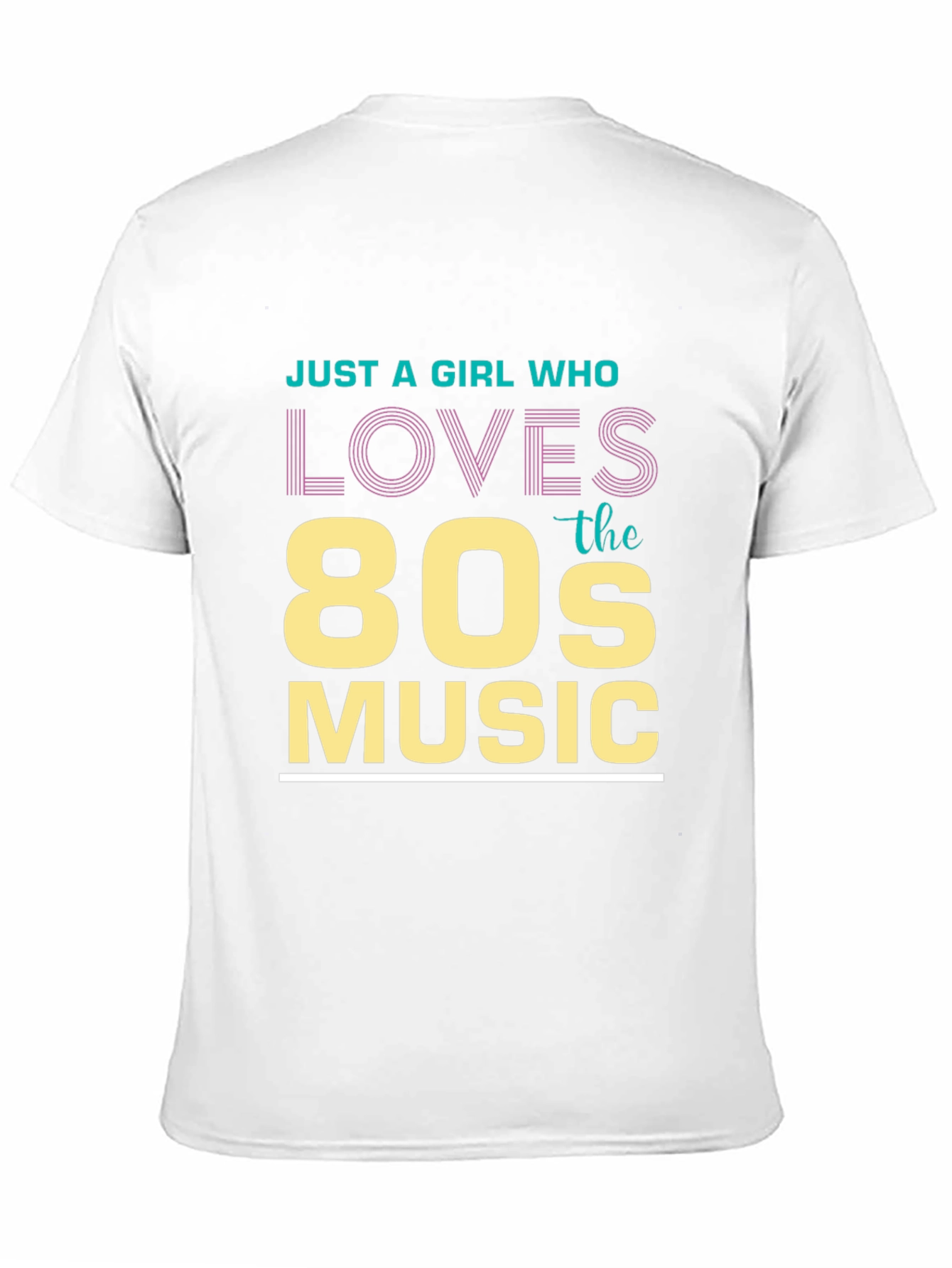80s Music Lover Graphic Tee