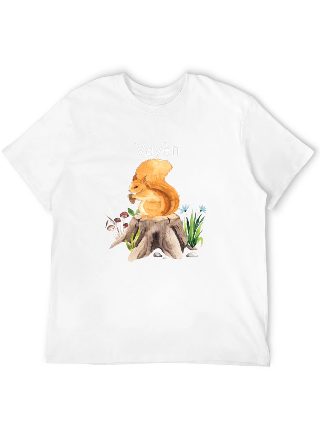 Whimsical Squirrel Tee - Vayèn Design