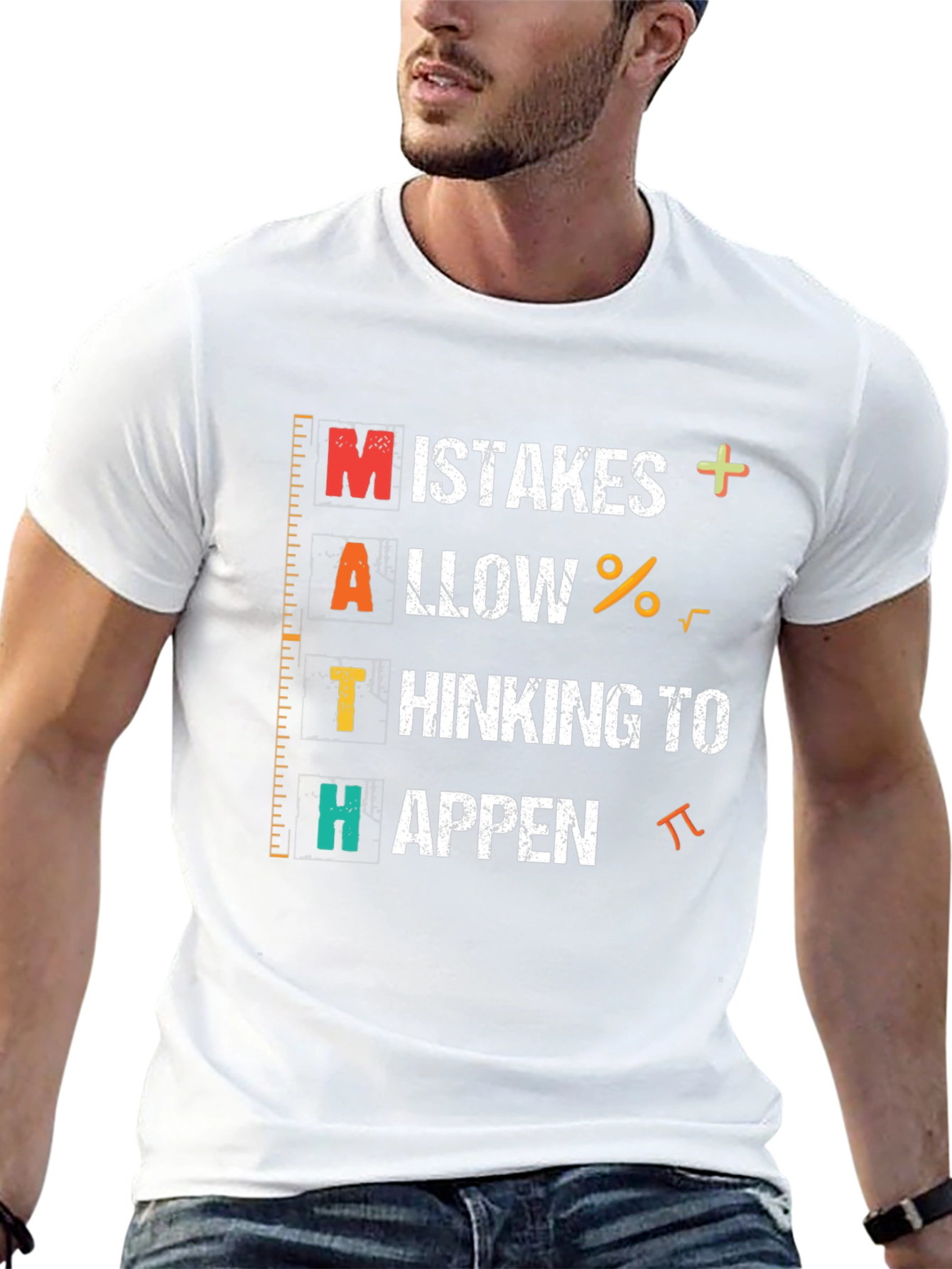 Math Makes Thinking Happen T-Shirt