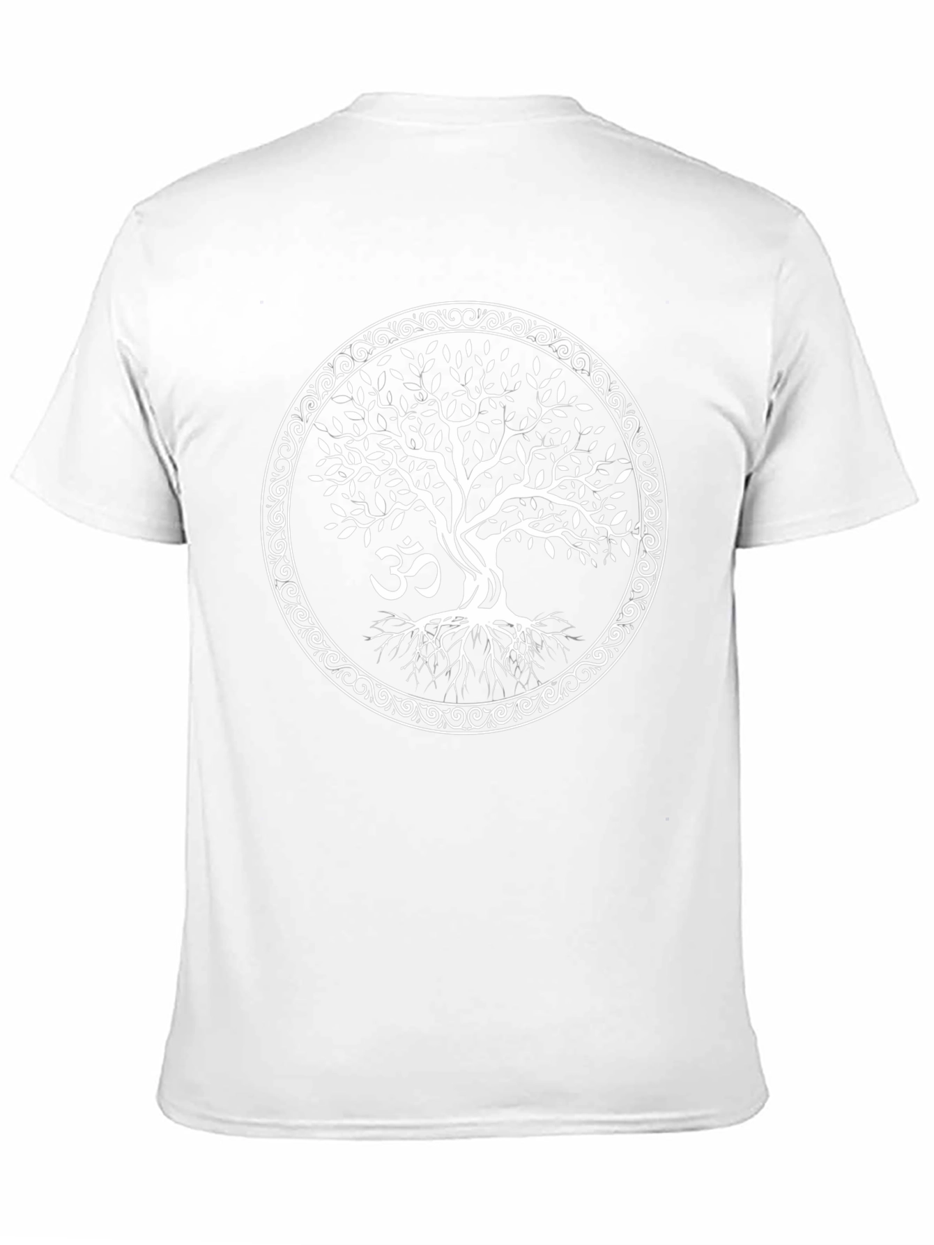 Tree of Life Om Symbol T-Shirt