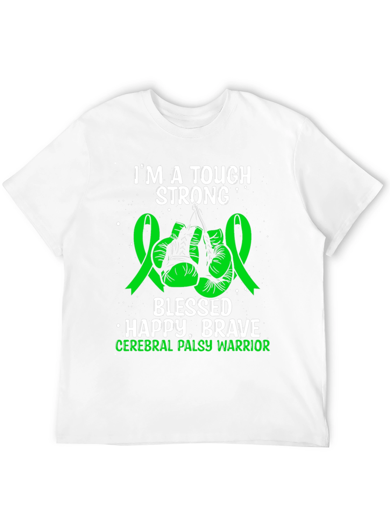 Cerebral Palsy Warrior T-Shirt: Tough & Strong