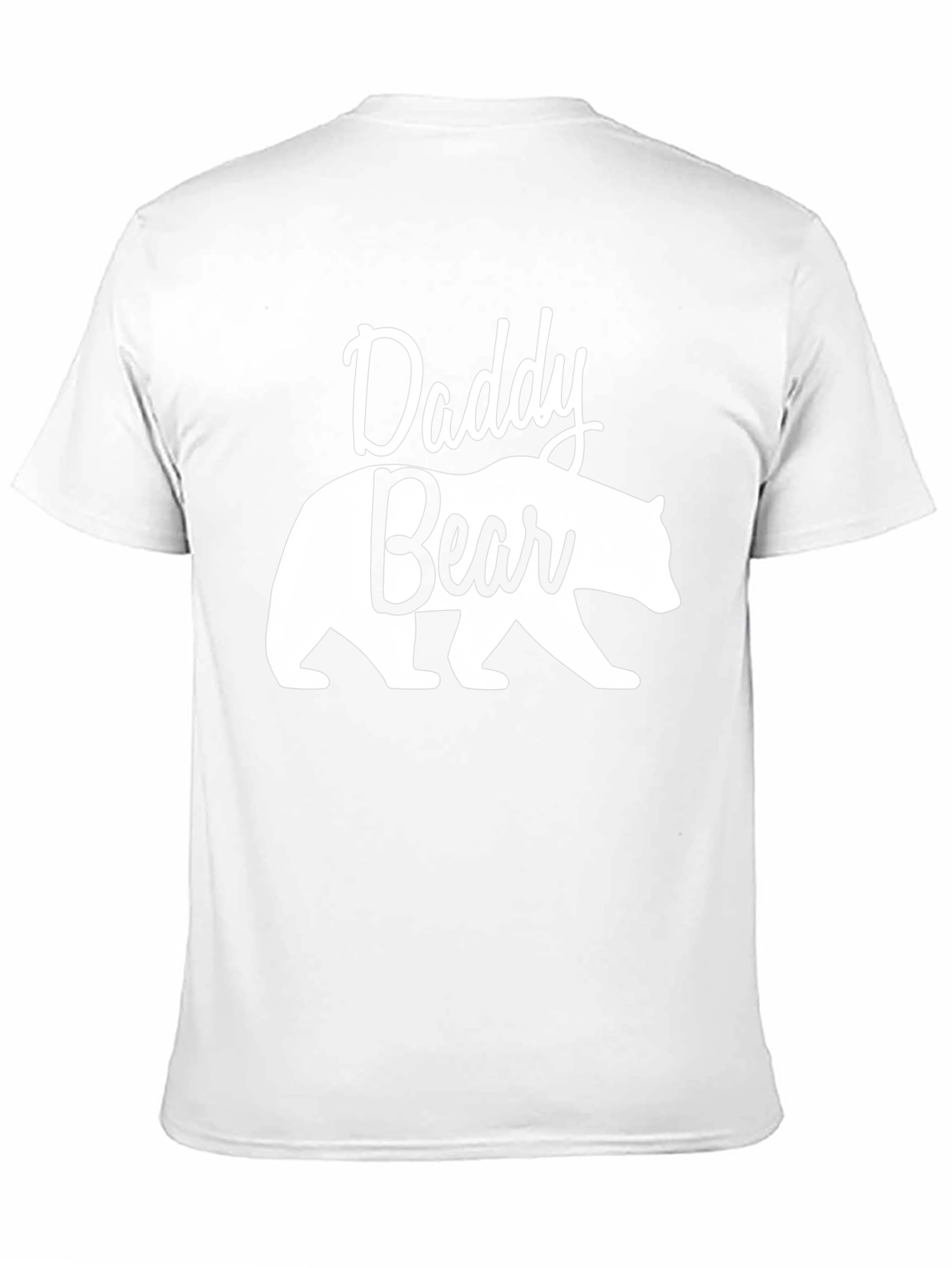 Daddy Bear T-Shirt - Black Graphic Tee