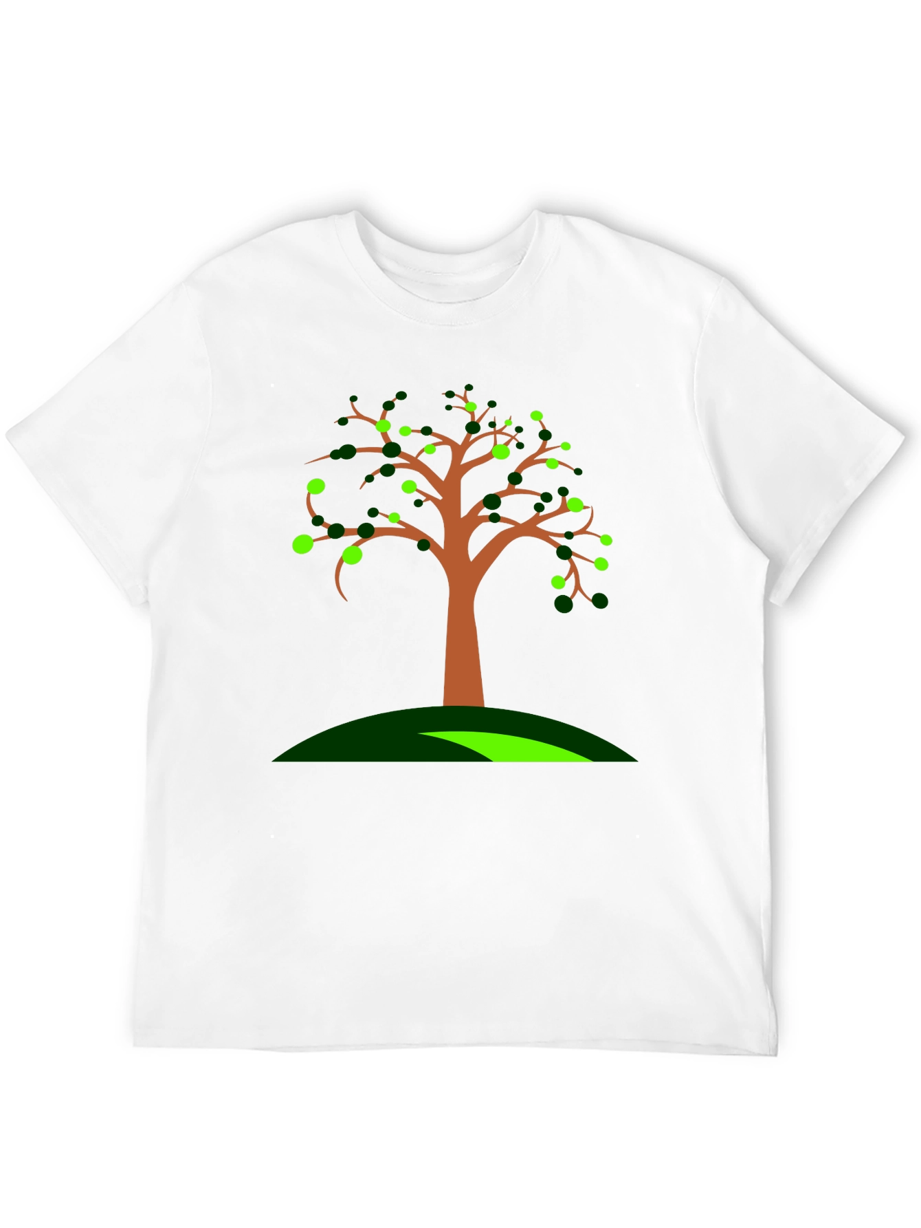 Nature Tree Graphic Print T-Shirt - Stylish Casual Wear