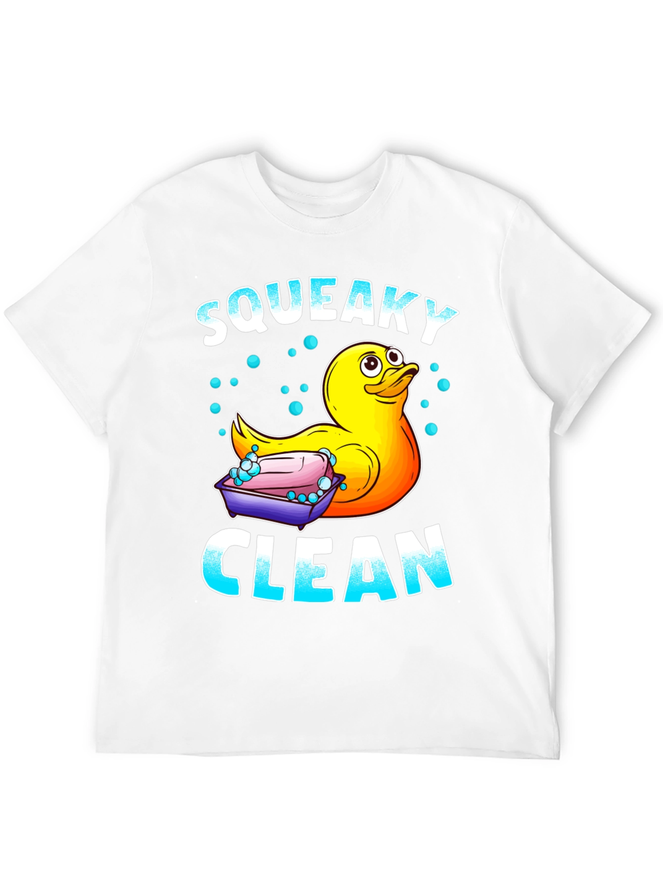 Squeaky Clean Duck Graphic T-Shirt