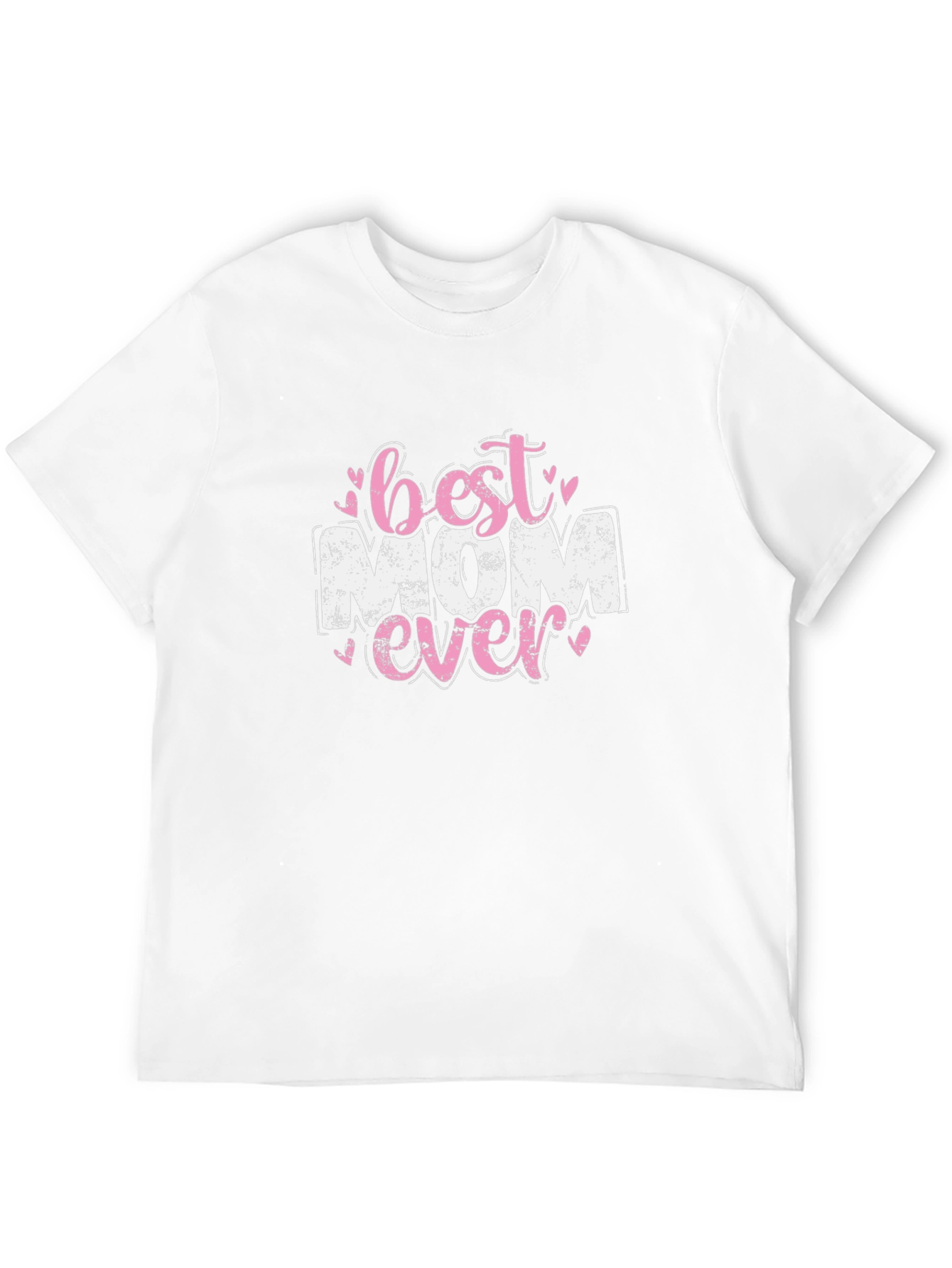 Best Mom Ever Graphic Tee - Black Cotton T-Shirt
