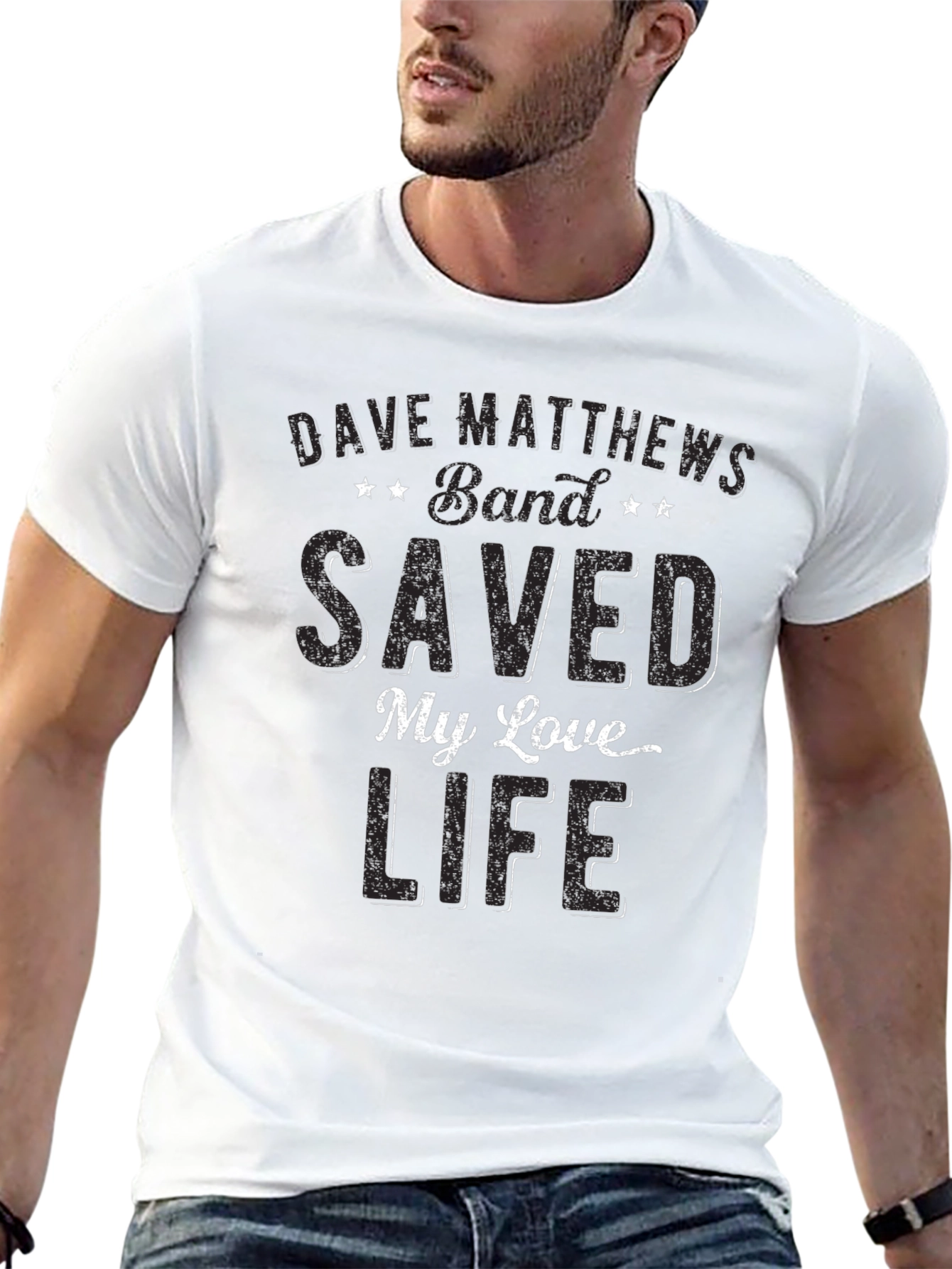 Dave Matthews Band Saved My Love Life Graphic T-Shirt