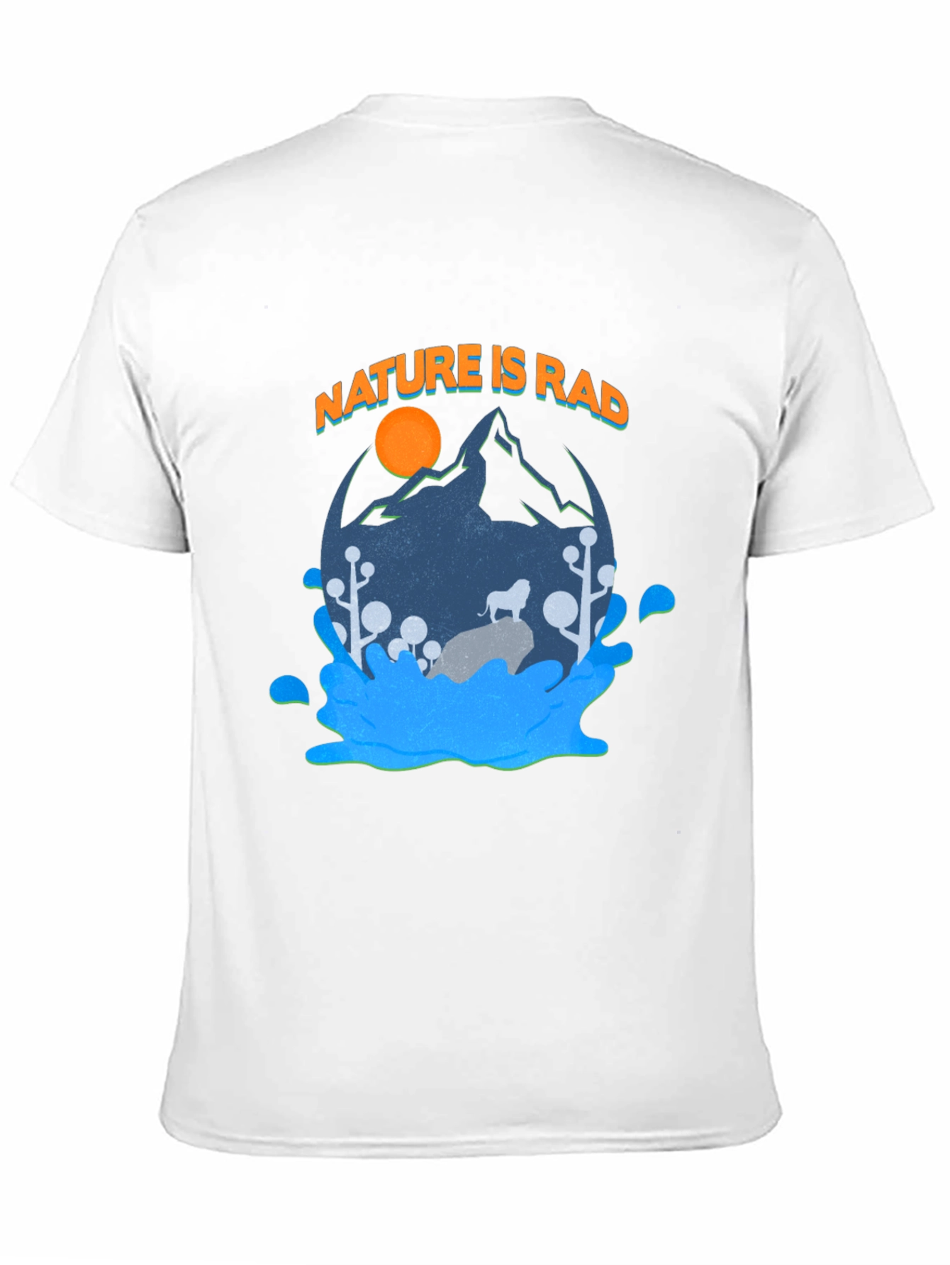 Nature is Rad T-Shirt - Adventure Awaits