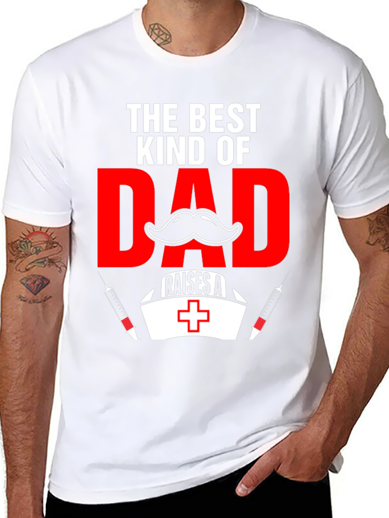 Best Kind of Dad Nurse T-Shirt
