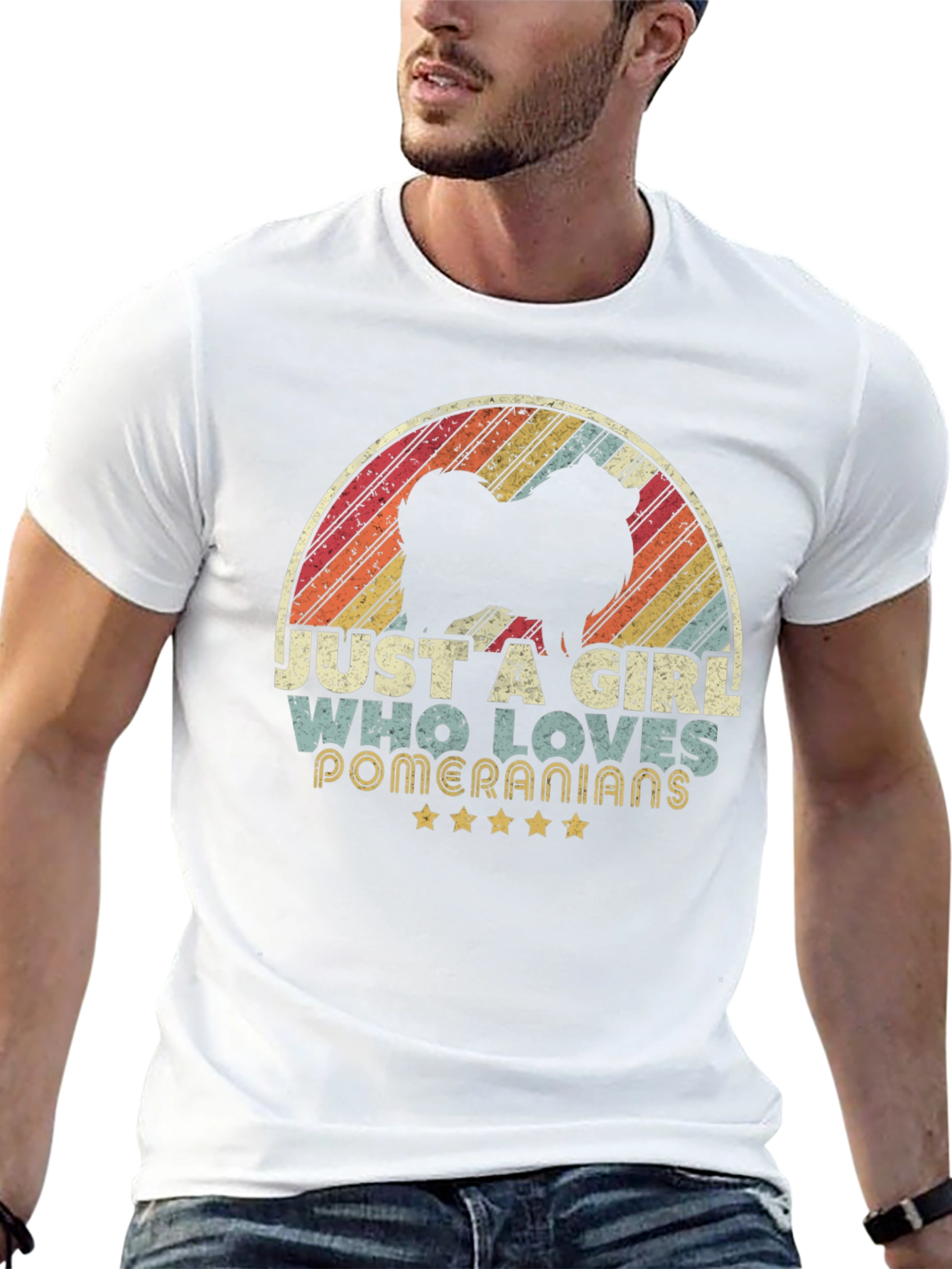 Pomeranian Lover Womens T-Shirt