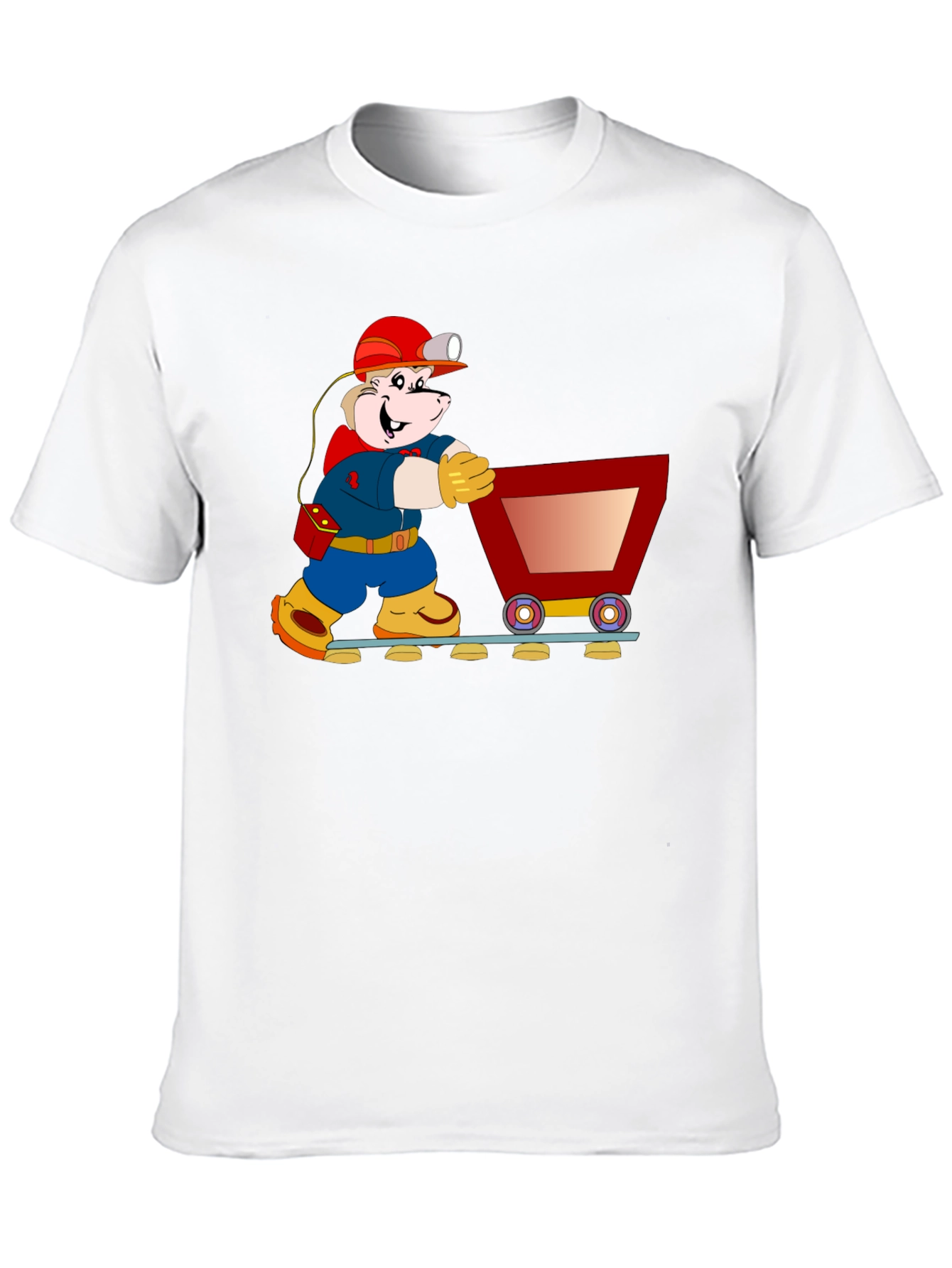 Cartoon Miner T-Shirt