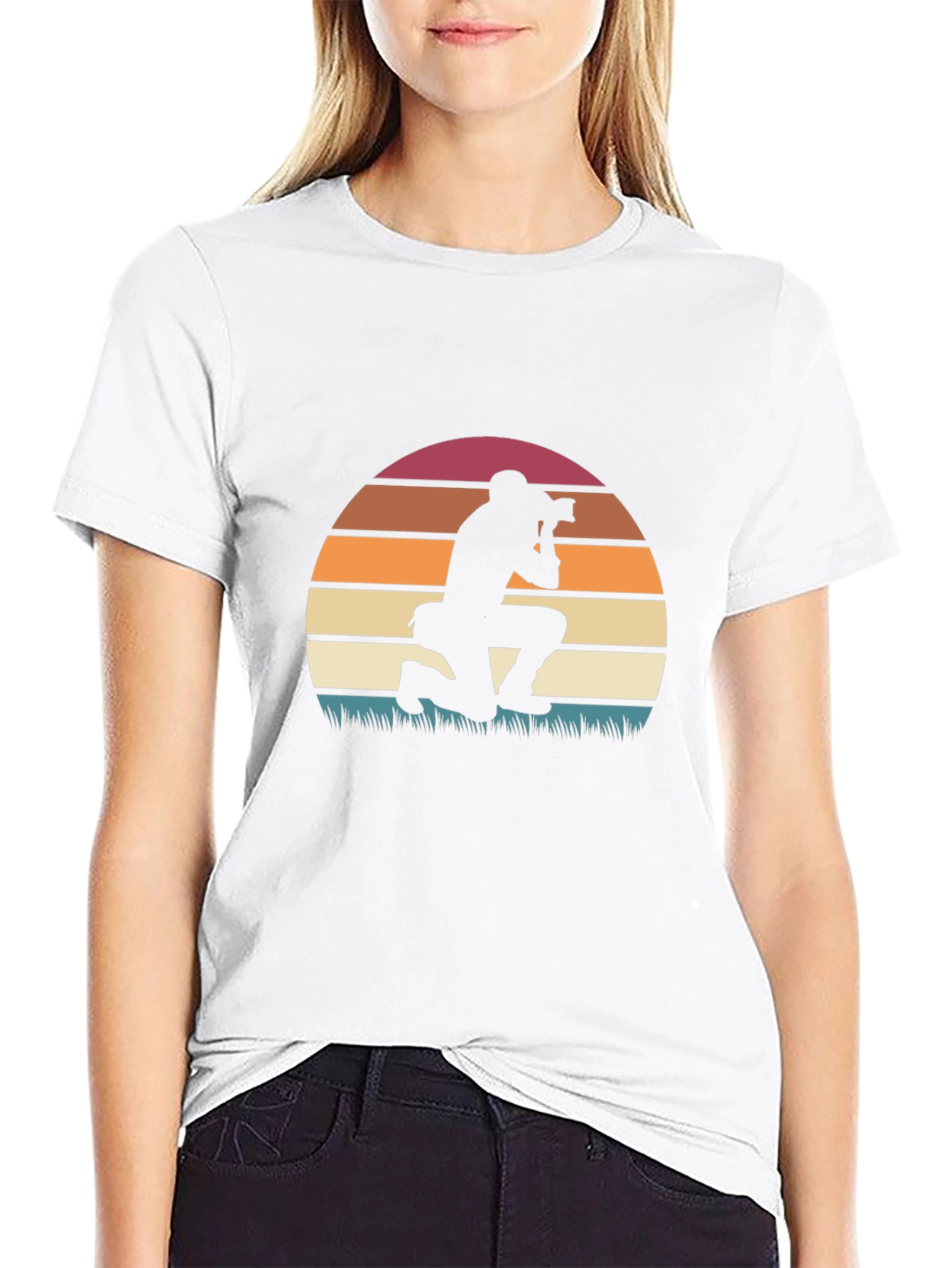 Photographer Sunset Graphic Tee