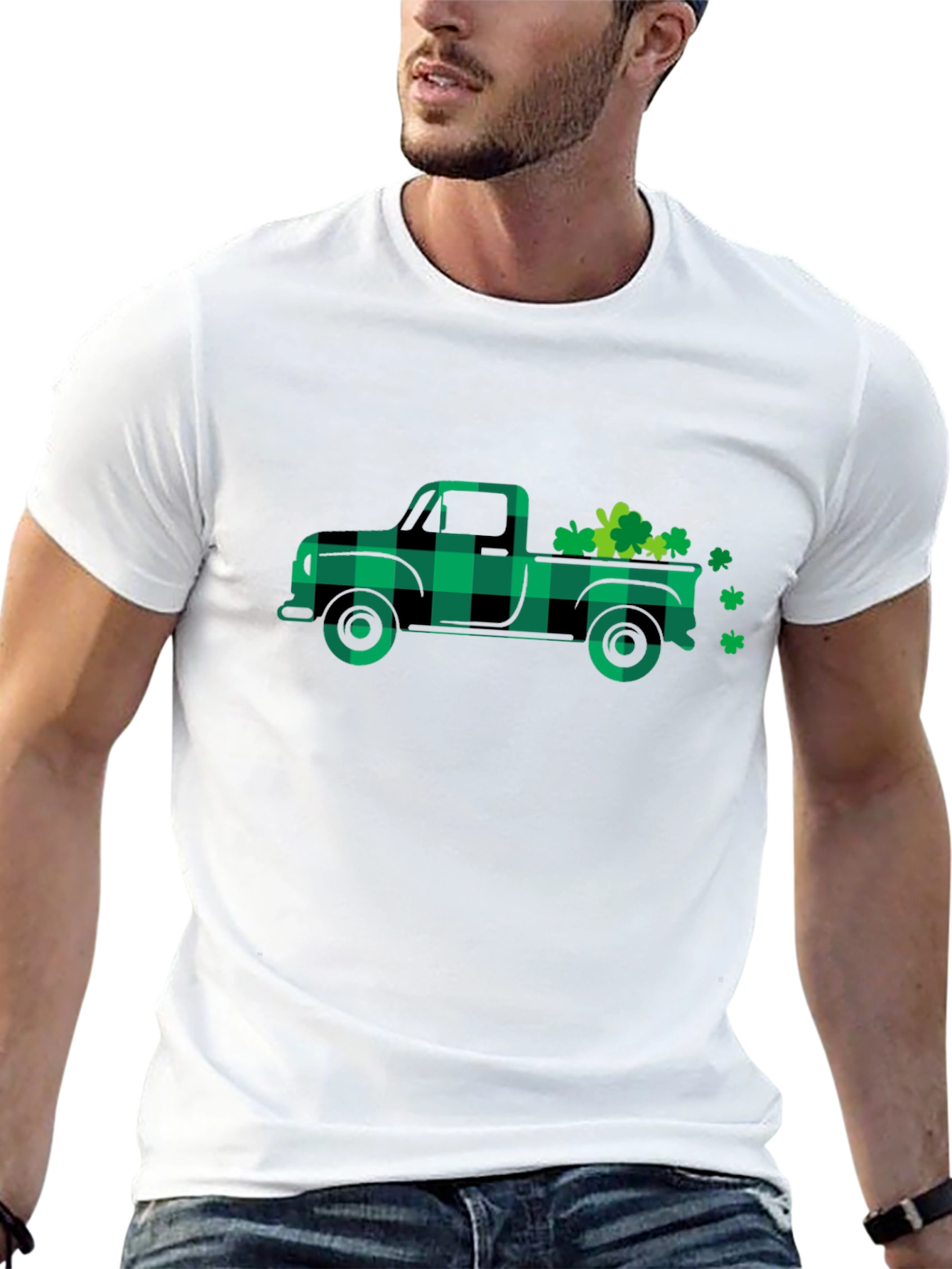 Lucky Truck Black T-Shirt
