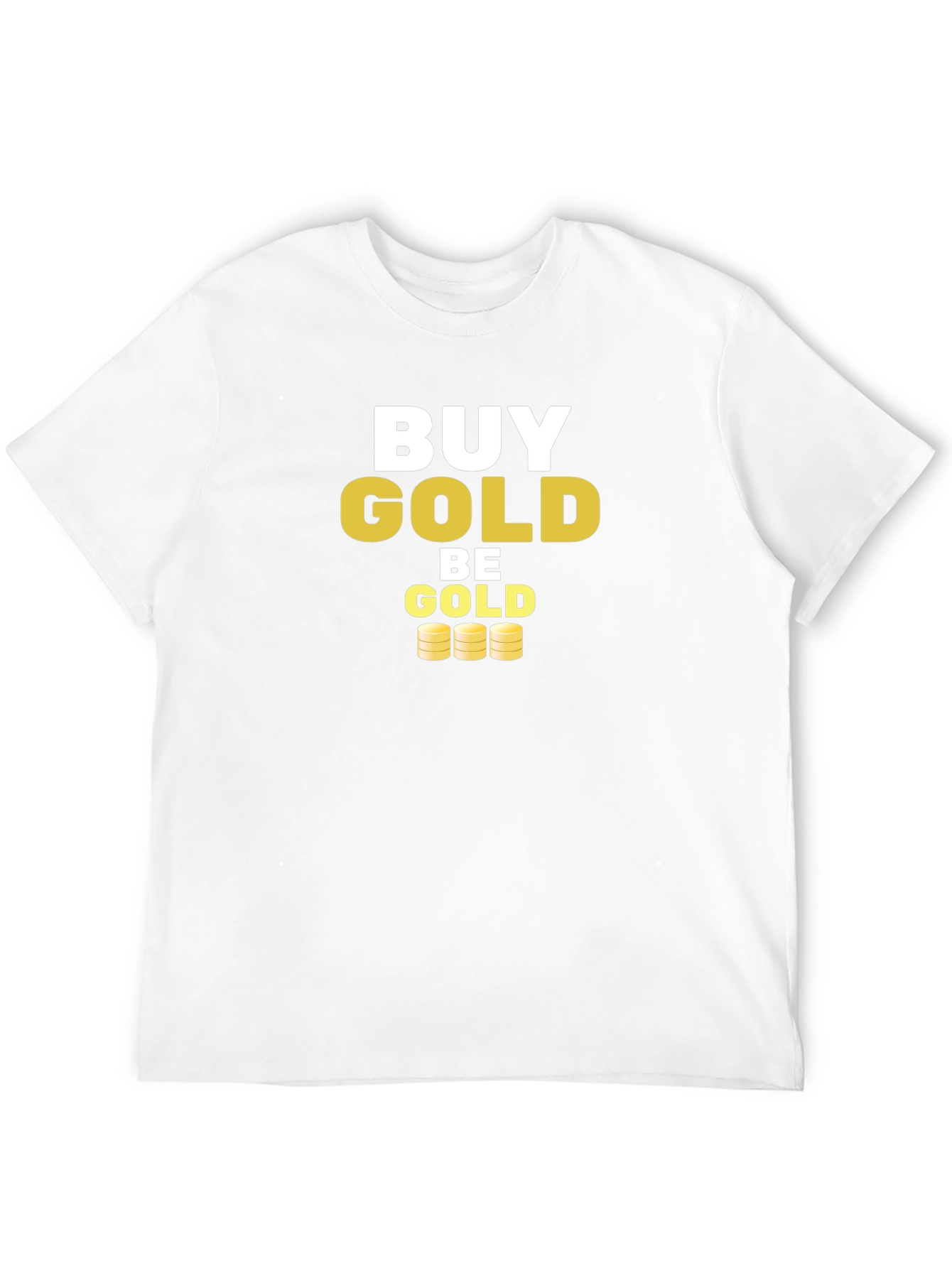 Buy Gold Be Gold Graphic Tee