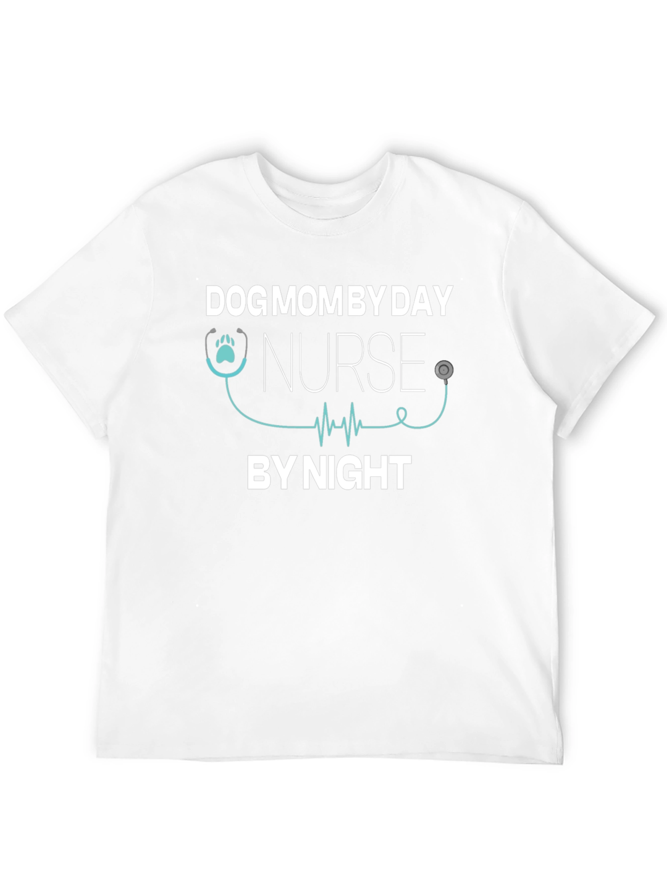 Dog Mom By Day Nurse By Night T-Shirt