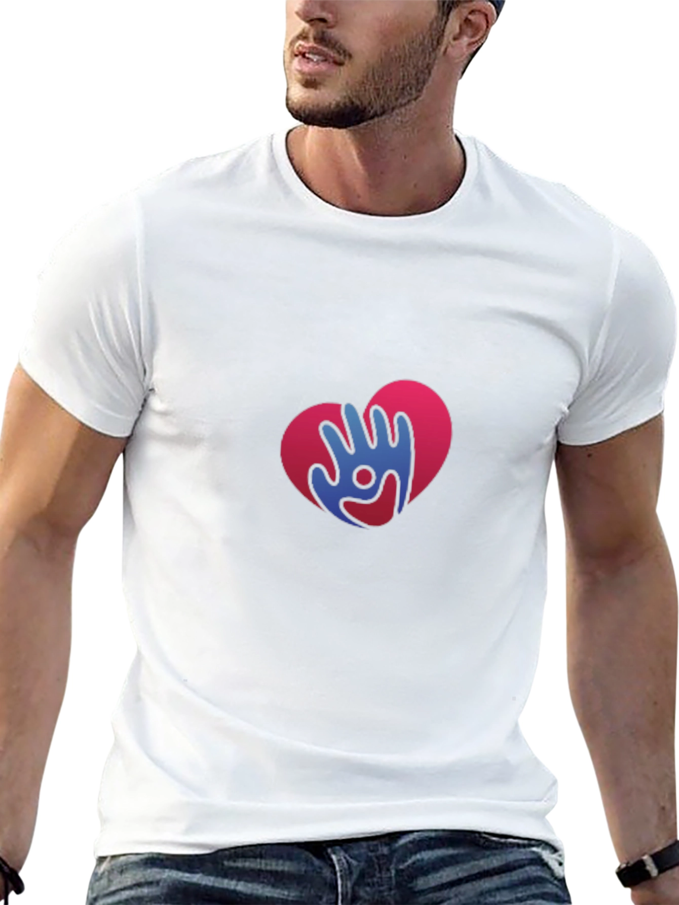 Heart and Hand Graphic Tee