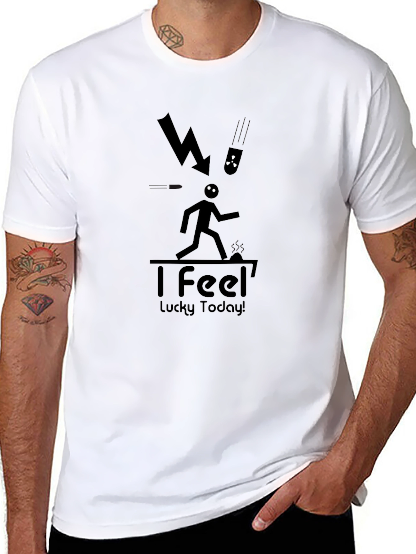 I Feel Lucky Today! Graphic Tee
