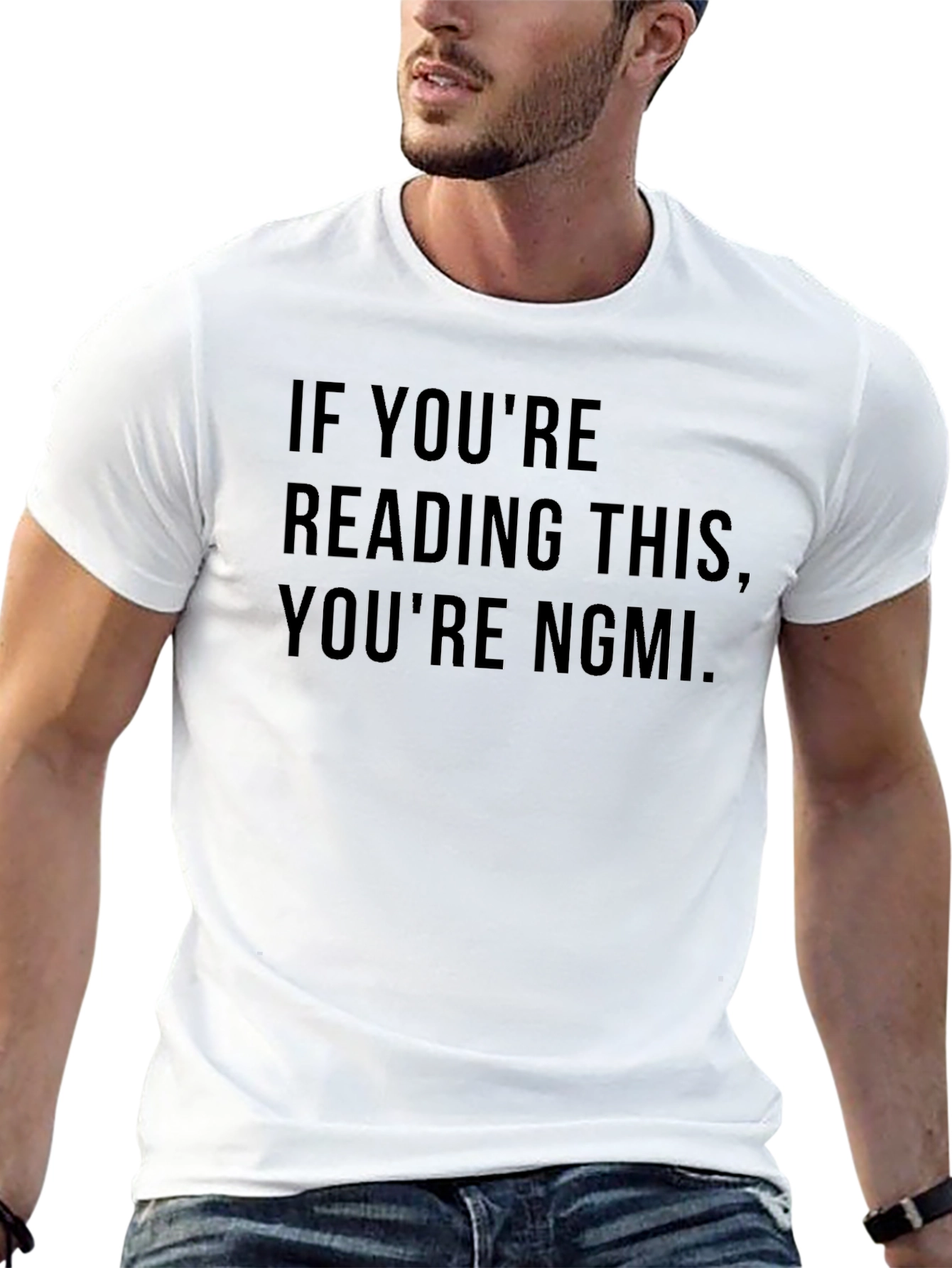 NGMI Slogan Graphic Tee - Classic Fit