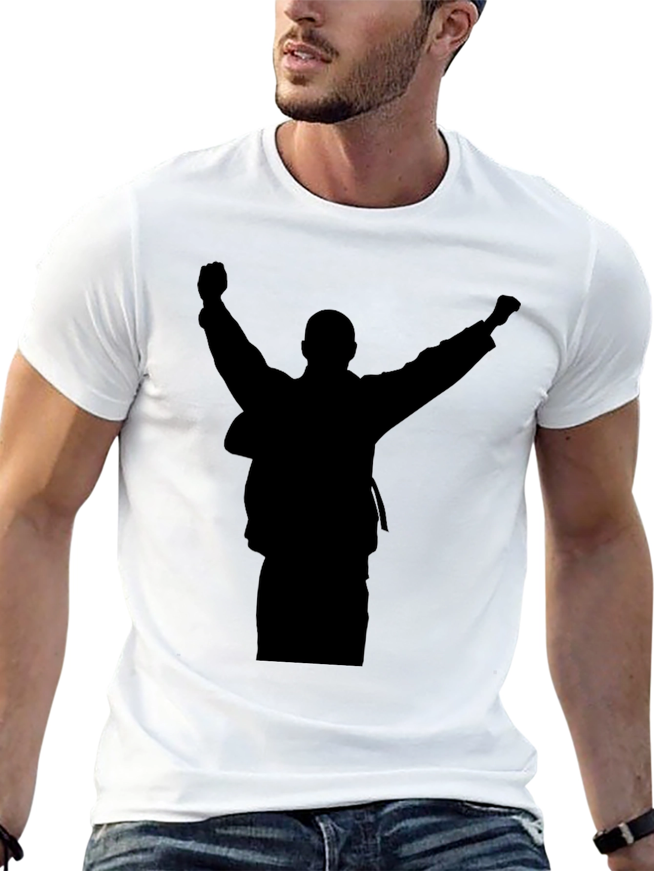 Silhouette Champion T-Shirt - Victory Graphic Tee