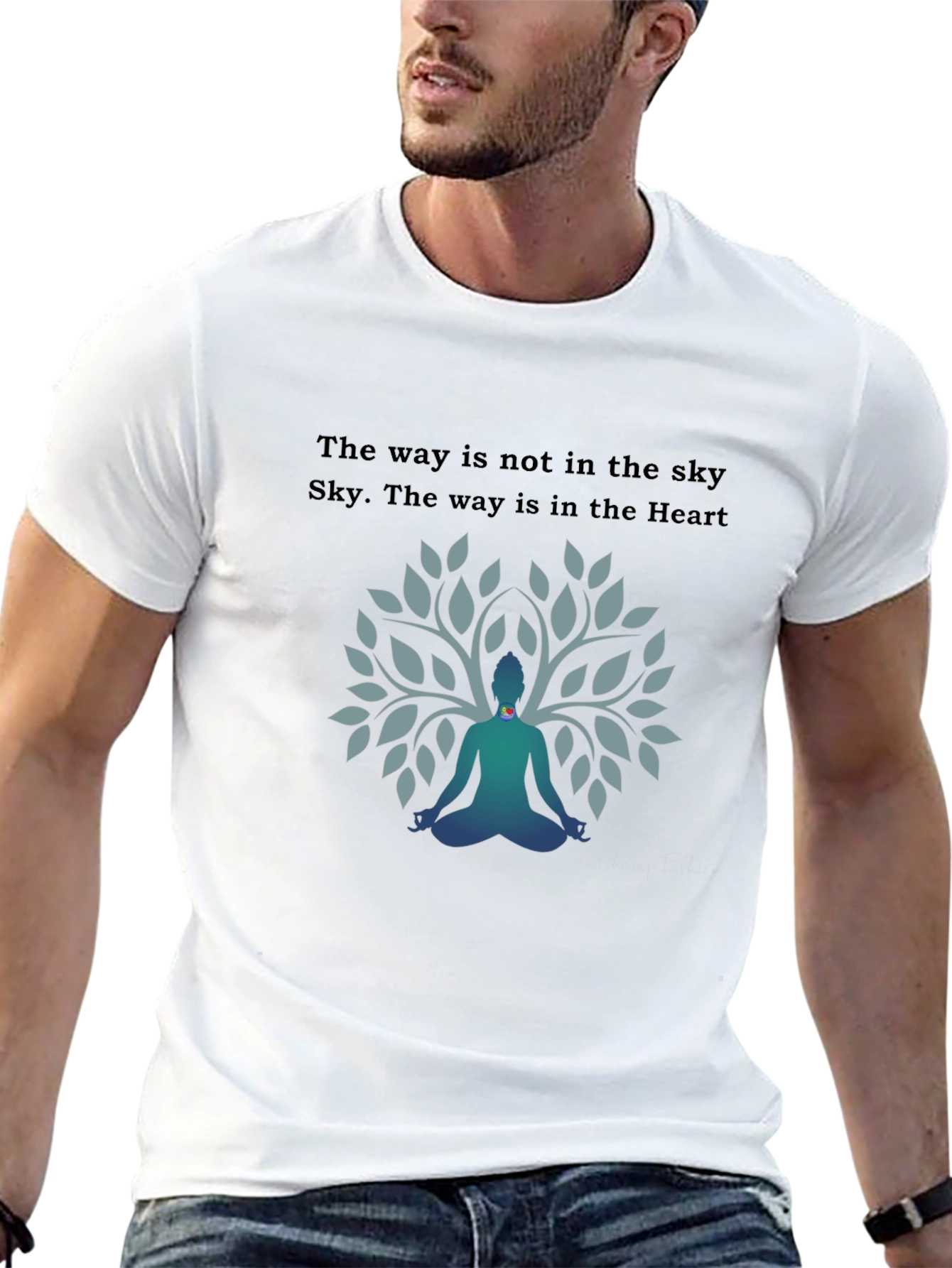 Heart Way Graphic Tee - Mindful T-Shirt