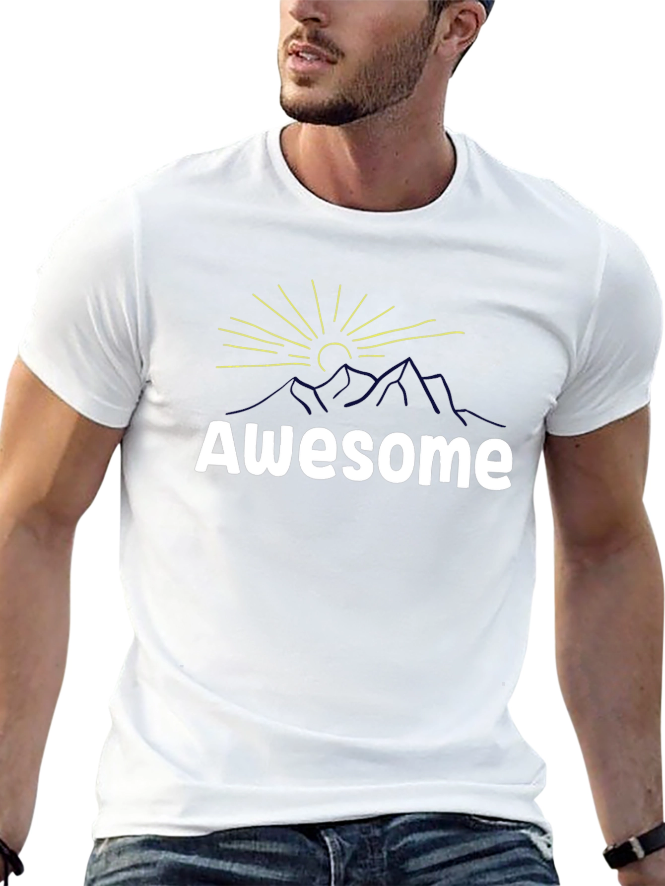Awesome Mountain T-Shirt