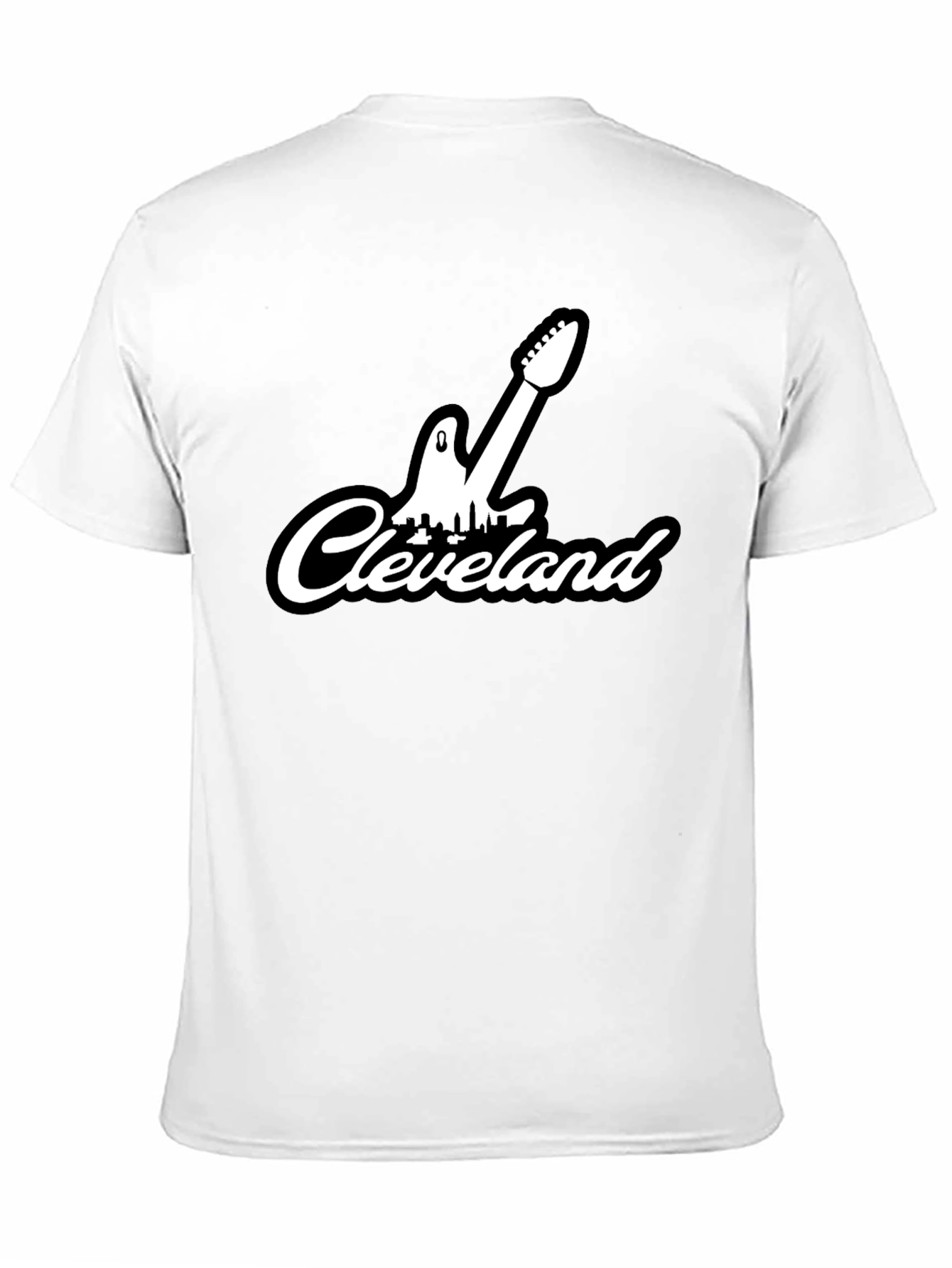 Cleveland Guitar Skyline Graphic Tee