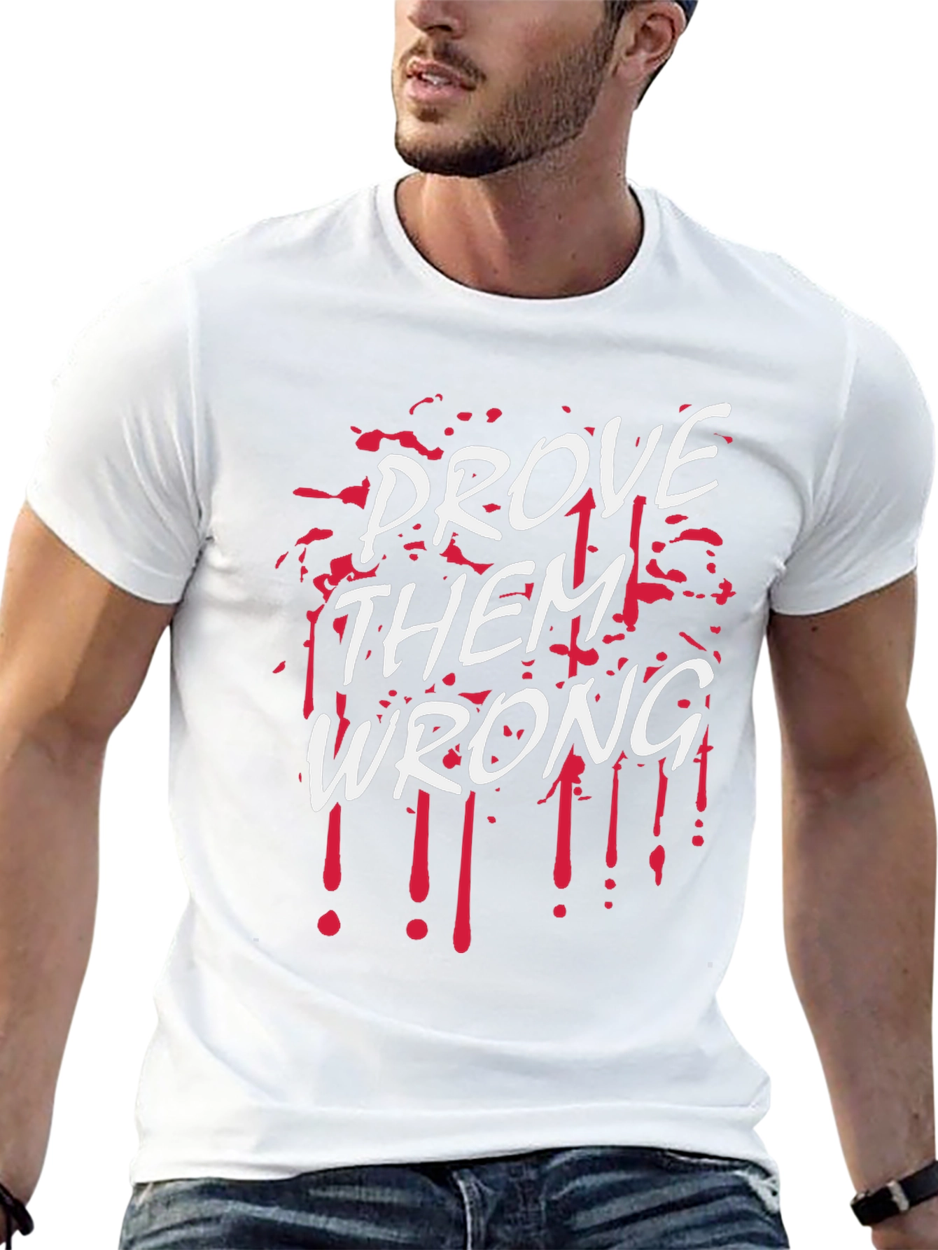 Prove Them Wrong Graphic Tee - Mens Black T-Shirt