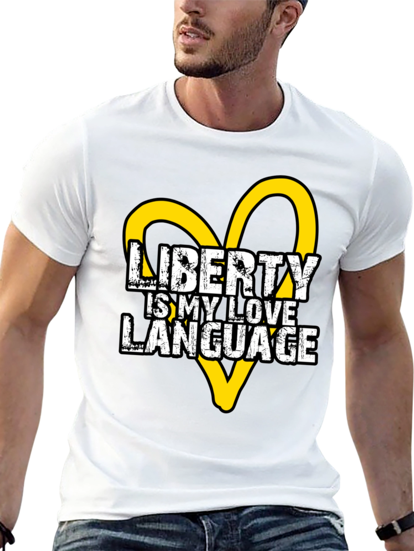Liberty Is My Love Language Graphic Tee