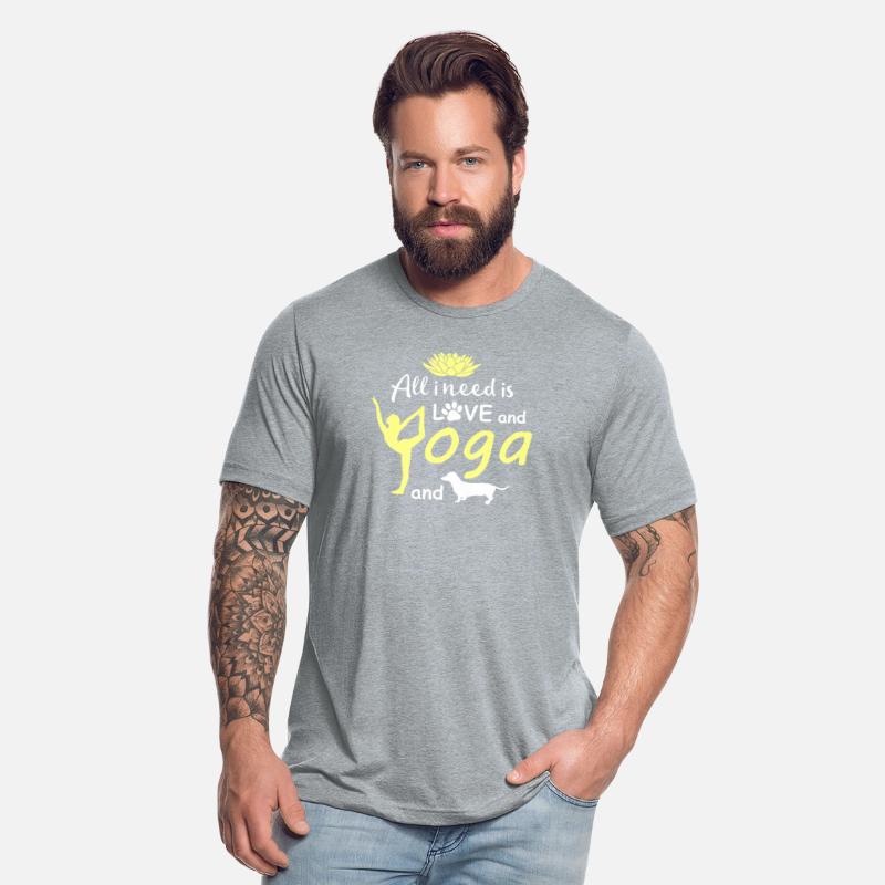 All i need is love and Yoga and a Dog. Dachshund