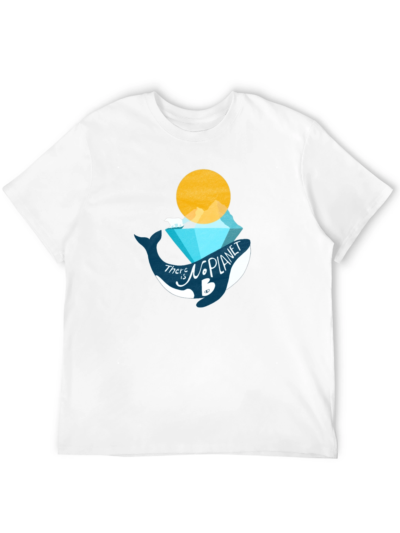 Eco-Friendly Whale Graphic T-Shirt