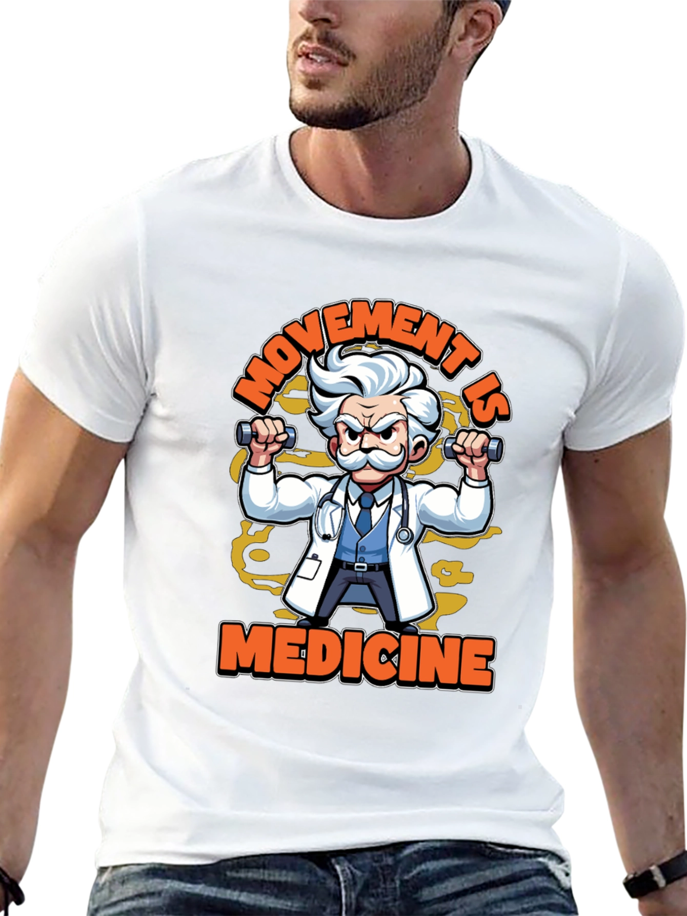 Movement is Medicine Graphic T-Shirt