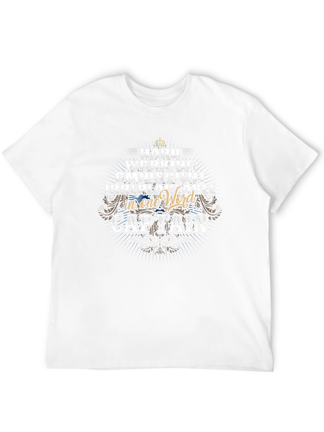 Hard Working Captain Graphic Tee
