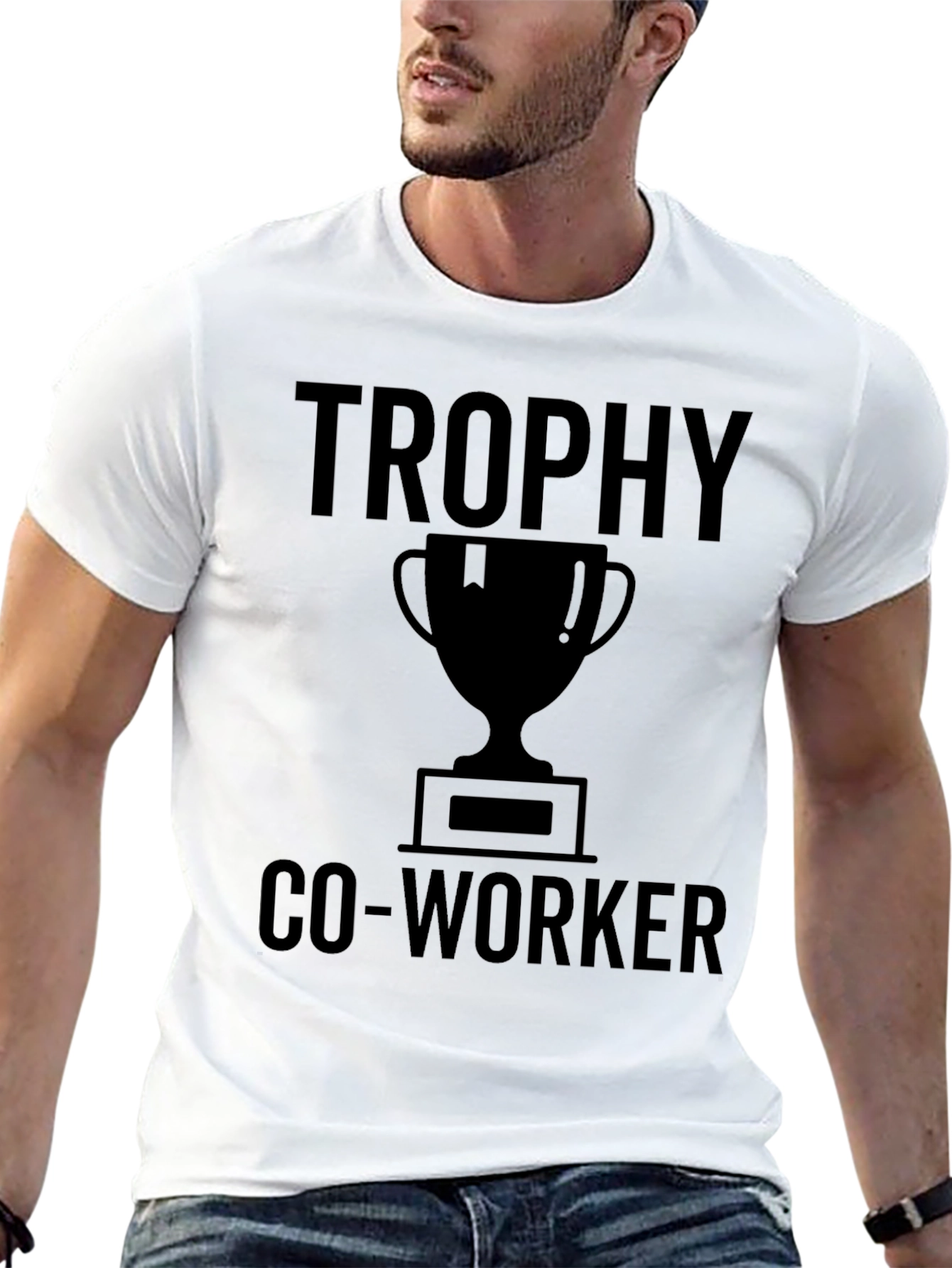 Trophy Co-Worker Graphic T-Shirt