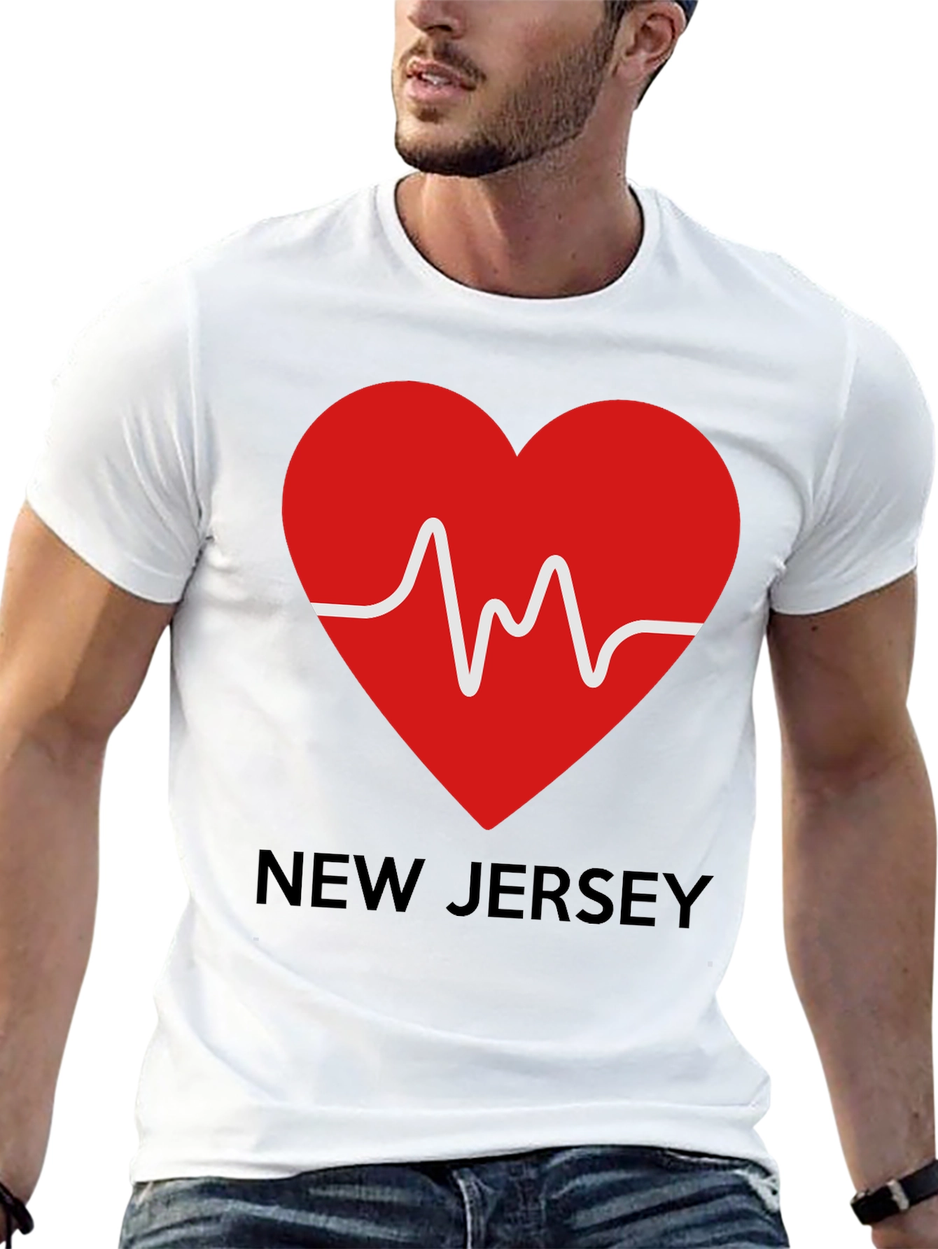 New Jersey Heartbeat T-Shirt