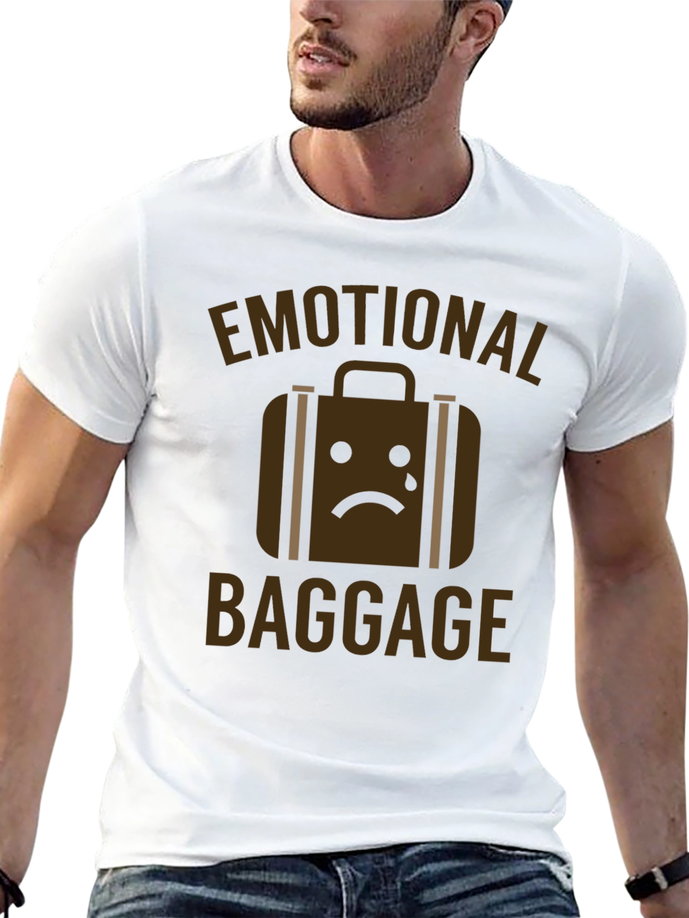 Emotional Baggage Graphic T-Shirt