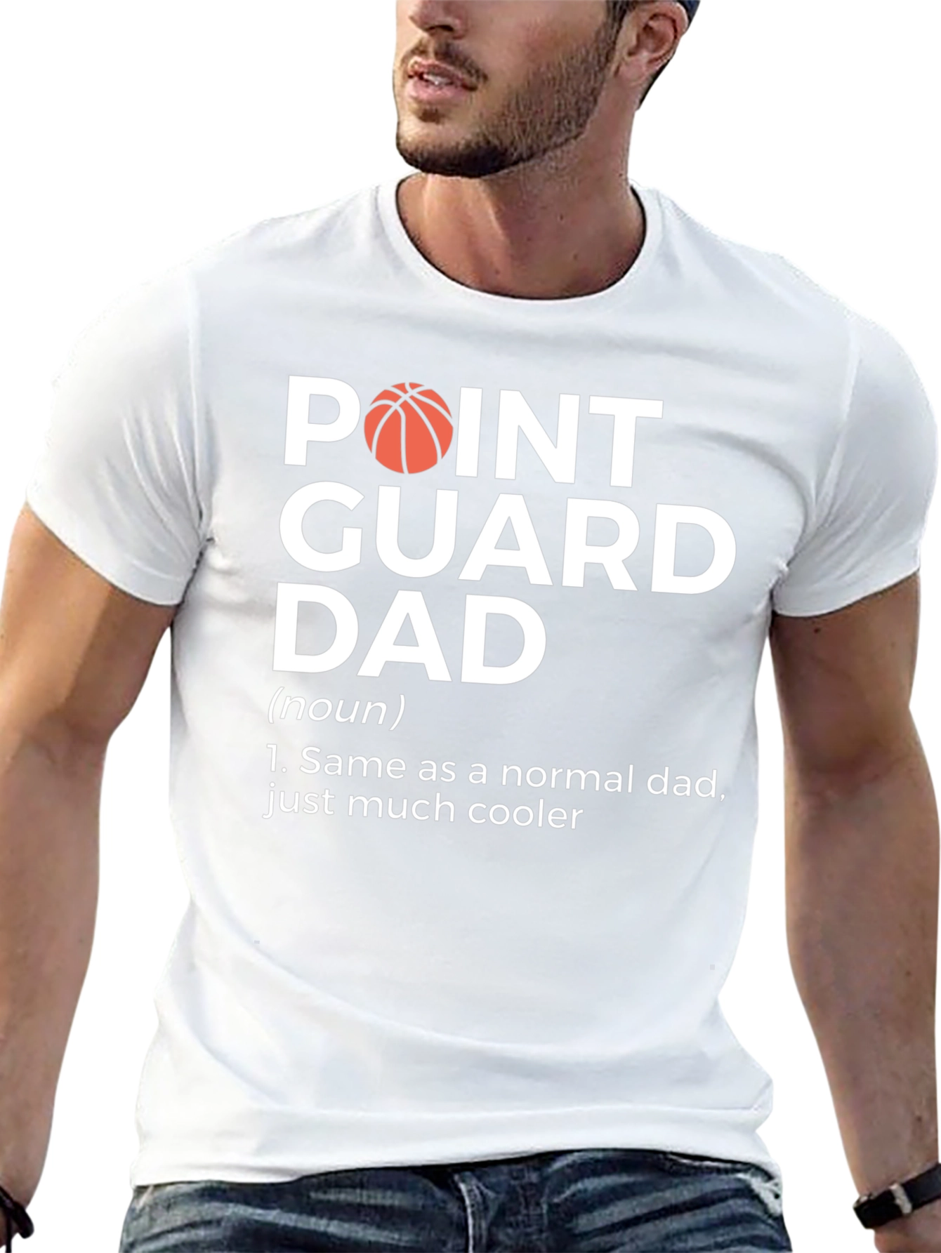 Point Guard Dad T-Shirt - Basketball Lover Gift