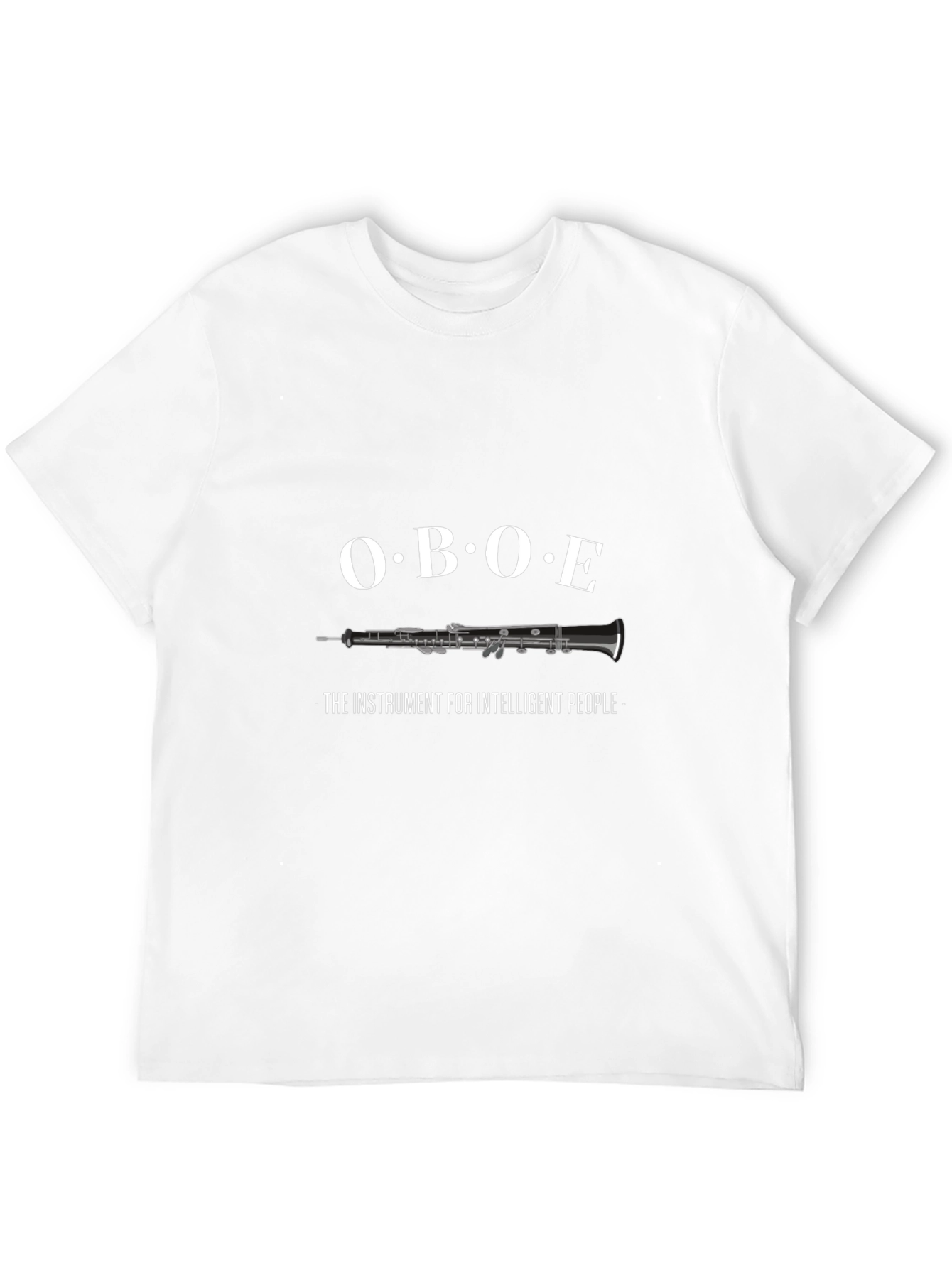Oboe Instrument T-Shirt - Music Lover Gift