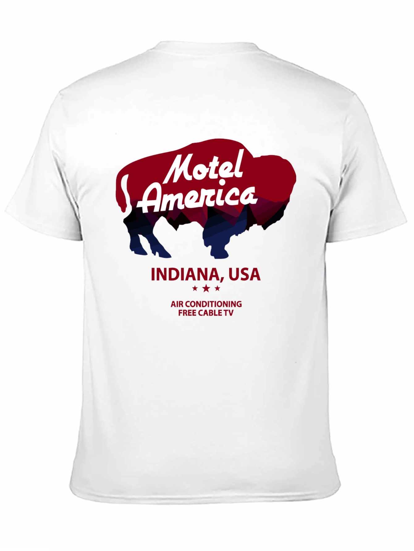 Motel America Indiana USA Graphic T-Shirt