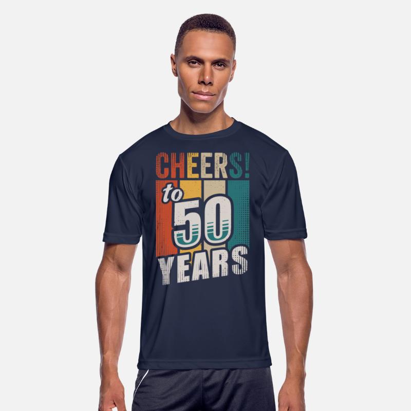 Cheers To 50 Years Vintage 50th Birthday