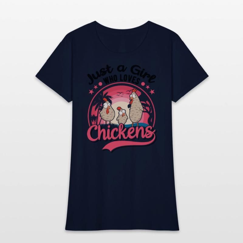 Chicken Girl Hen House