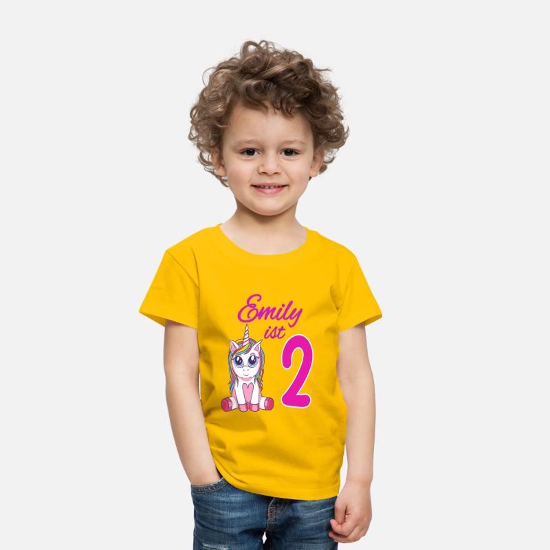 Children's Birthday Party 2 Years Girl Name Emily