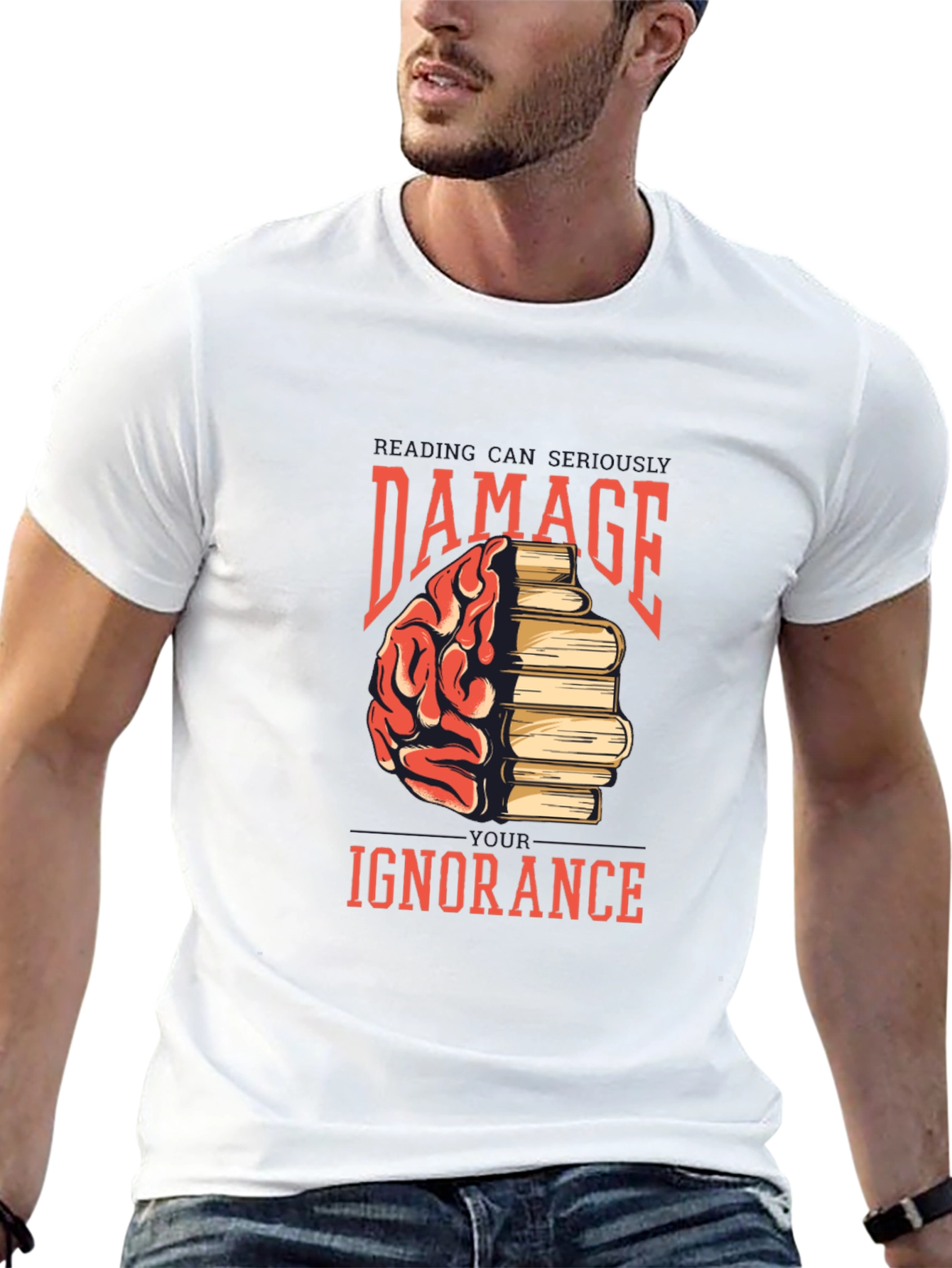 Damage Ignorance Graphic Tee