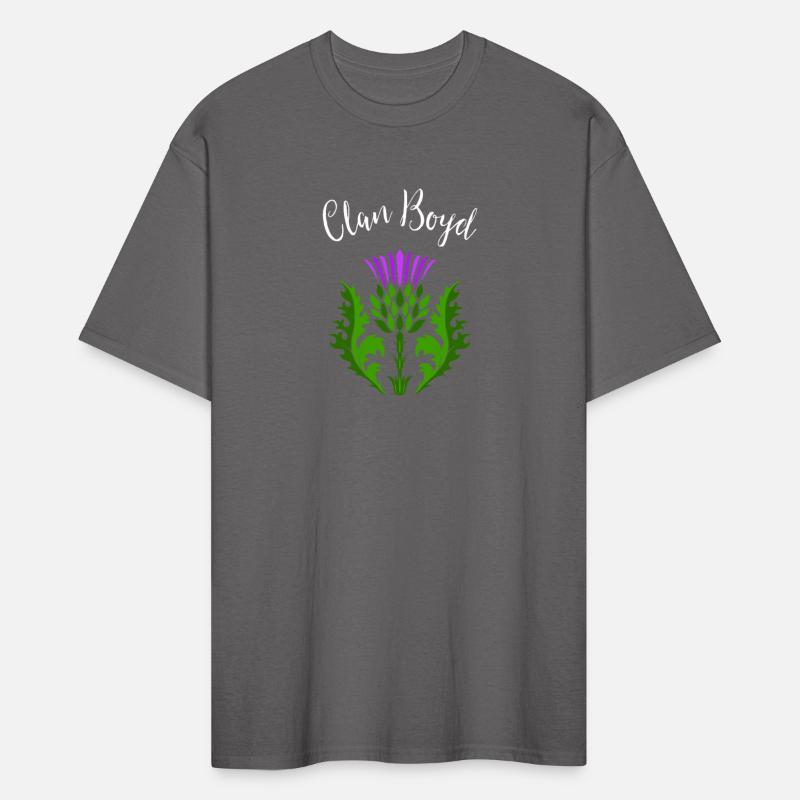 Clan Boyd Surname Thistle Flower Scottish Clan