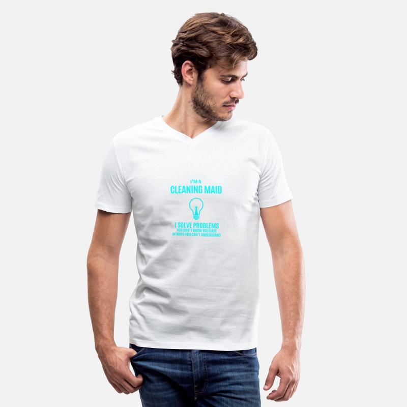 Cleaning Maid T Shirt - I Solve Problems Gift Item