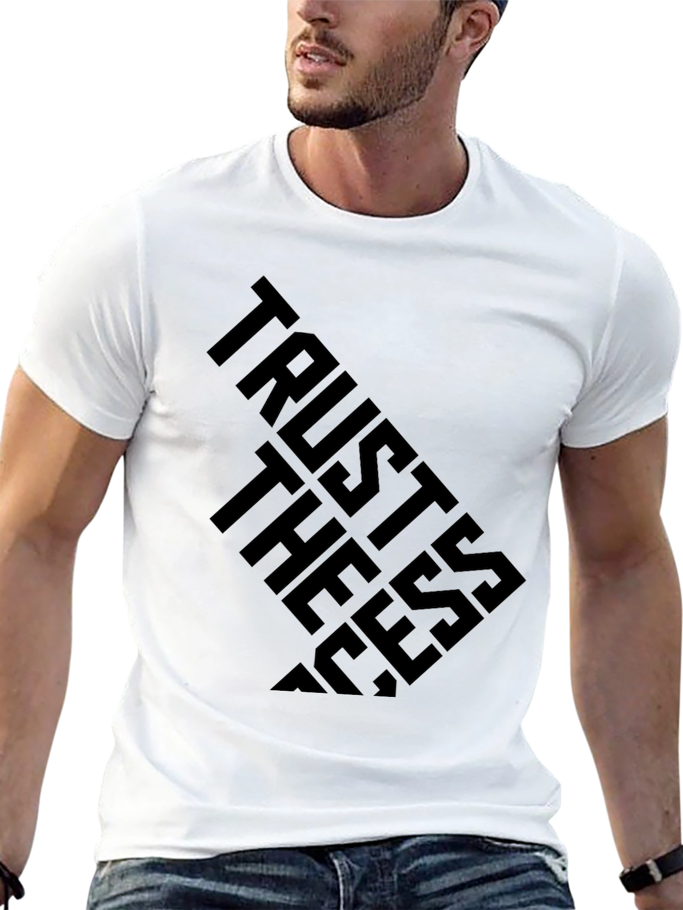 Trust the Process Black T-Shirt