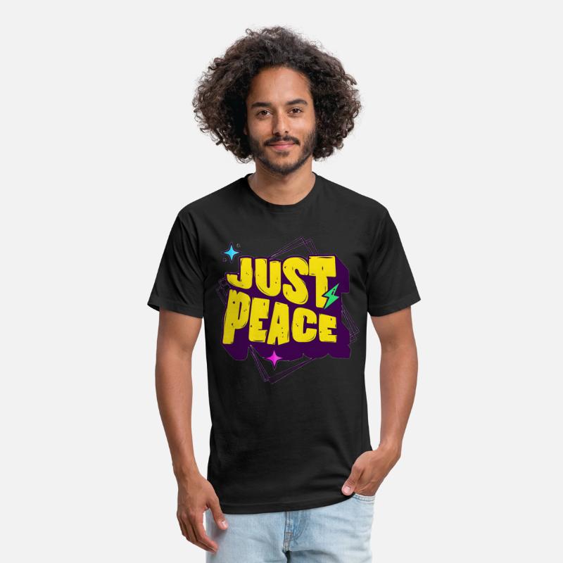 Colorful Peace Sign Graphic Tee