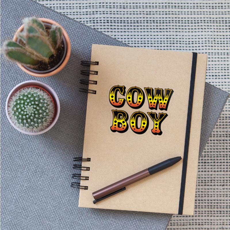 Cowboy Graphic Letters