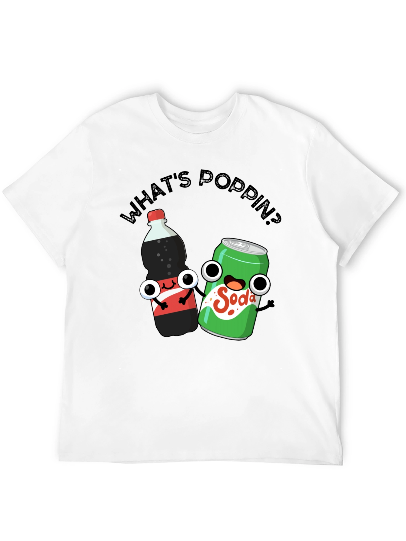 Whats Poppin? Funny Soda T-Shirt