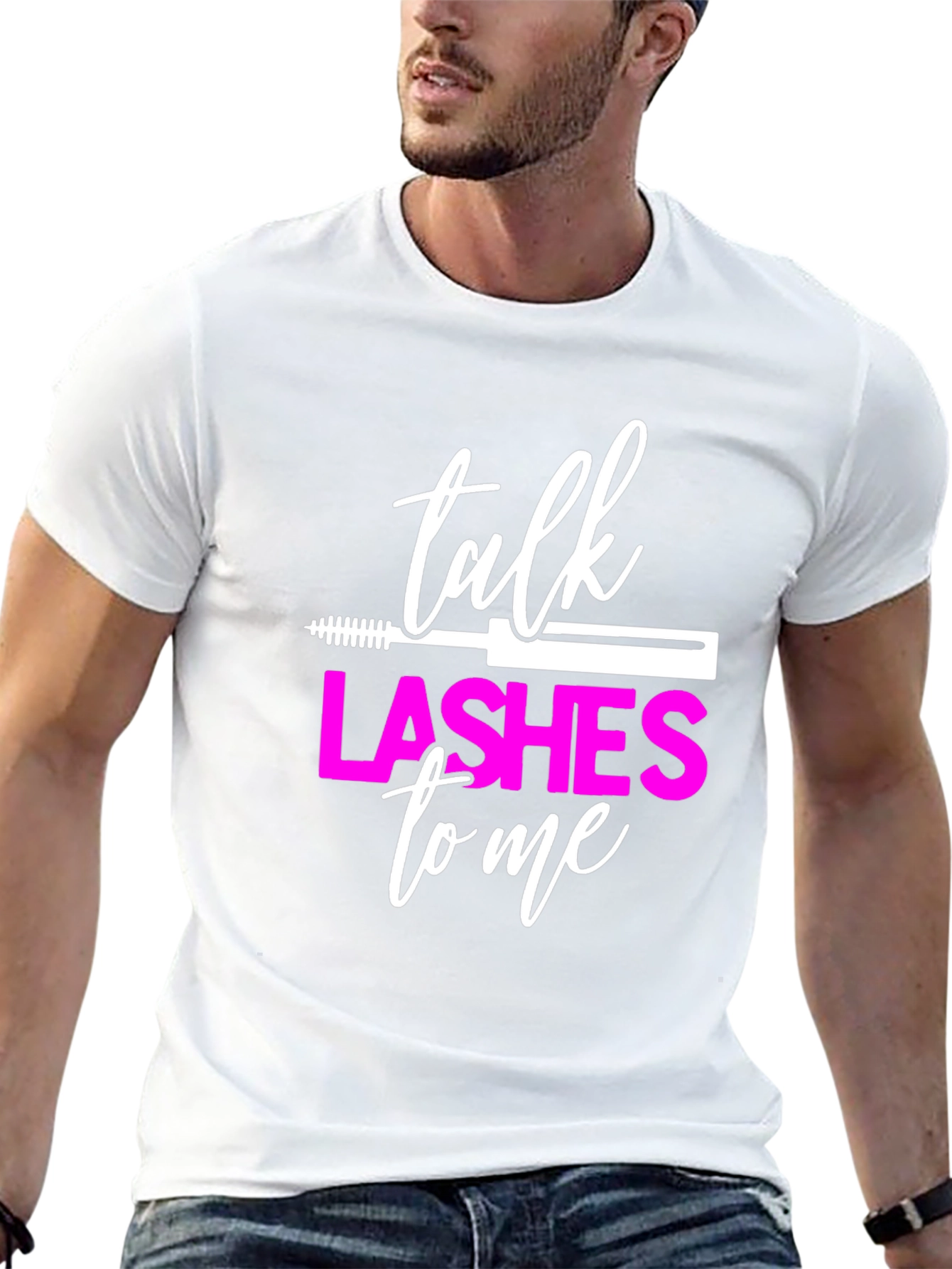 Talk Lashes To Me Graphic Tee