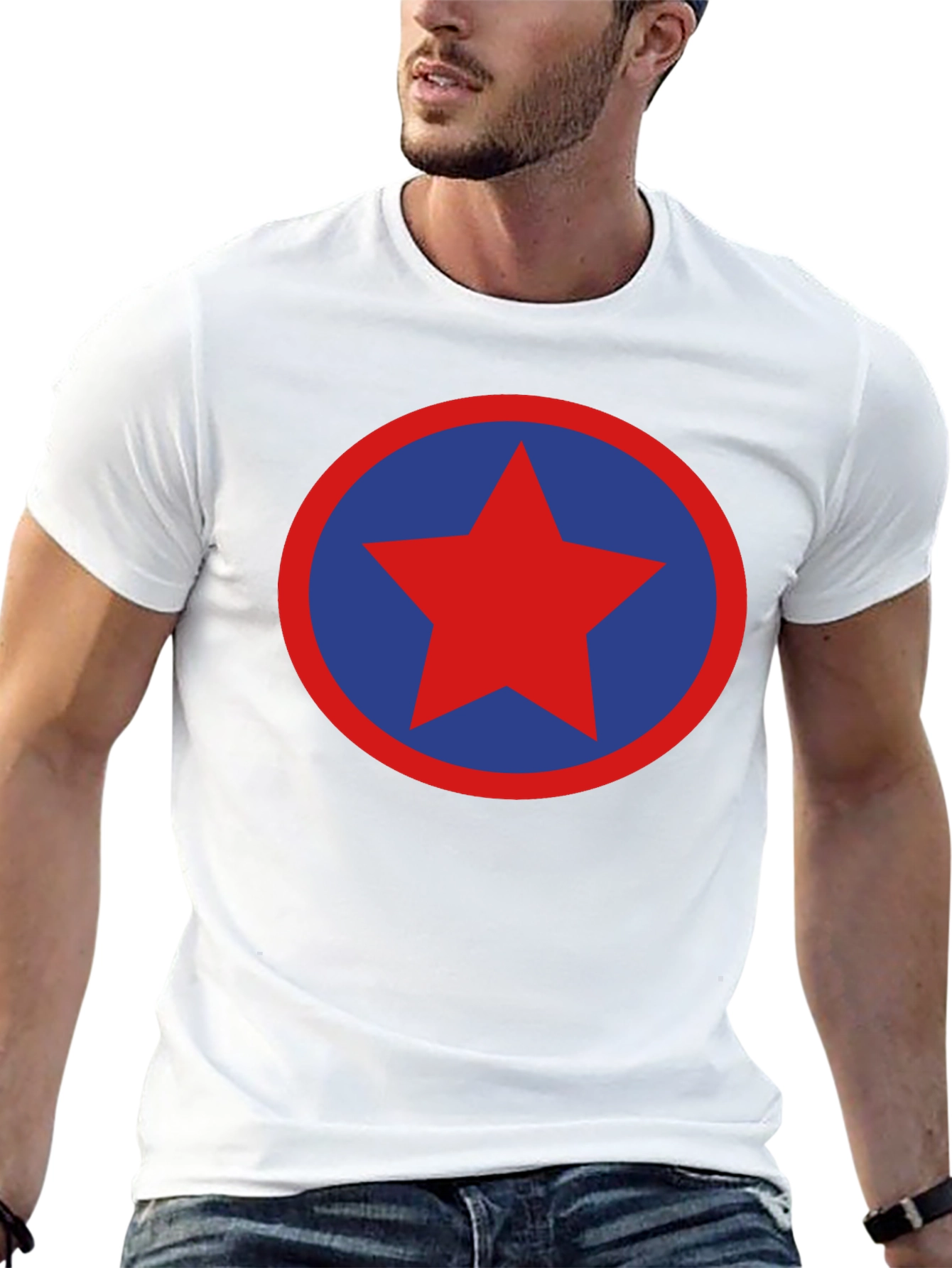 Star Graphic Tee - Retro Style